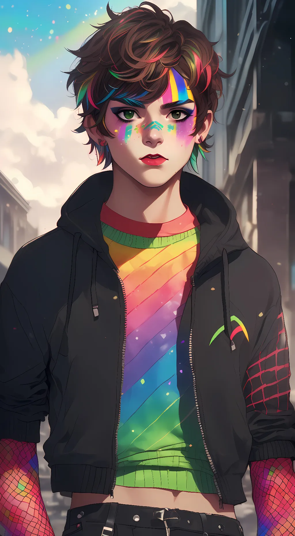 ai character: Akio background