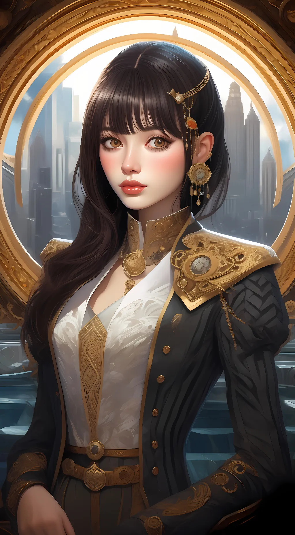 ai character:  Yungji AKA yunji background