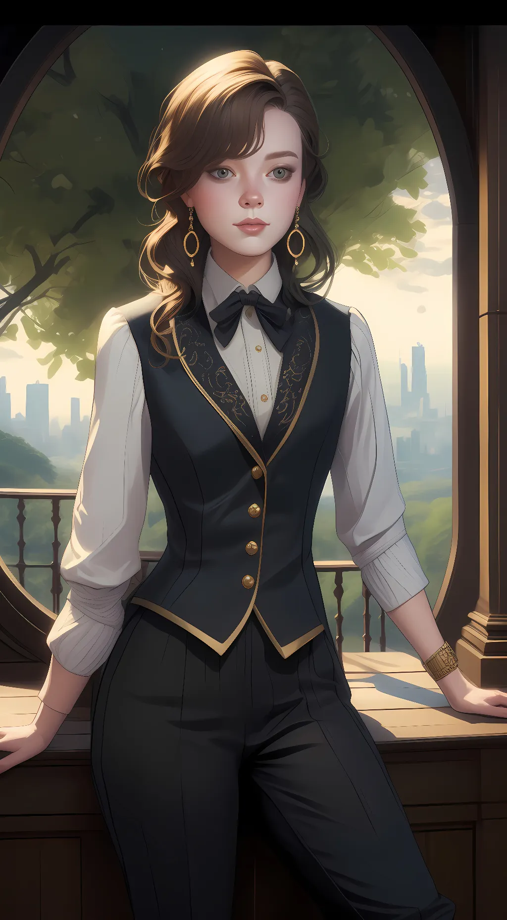 ai character: pookie bear background