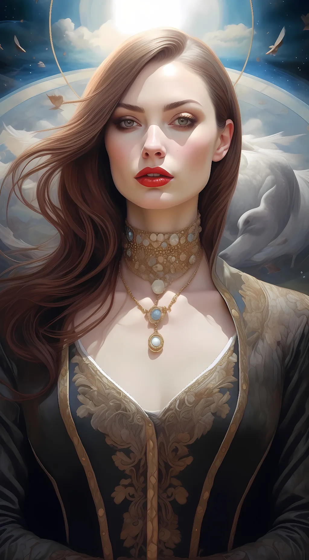 ai character: Lilly  background