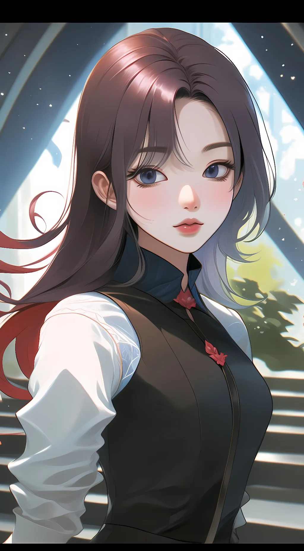 ai character: Kpop Idol background