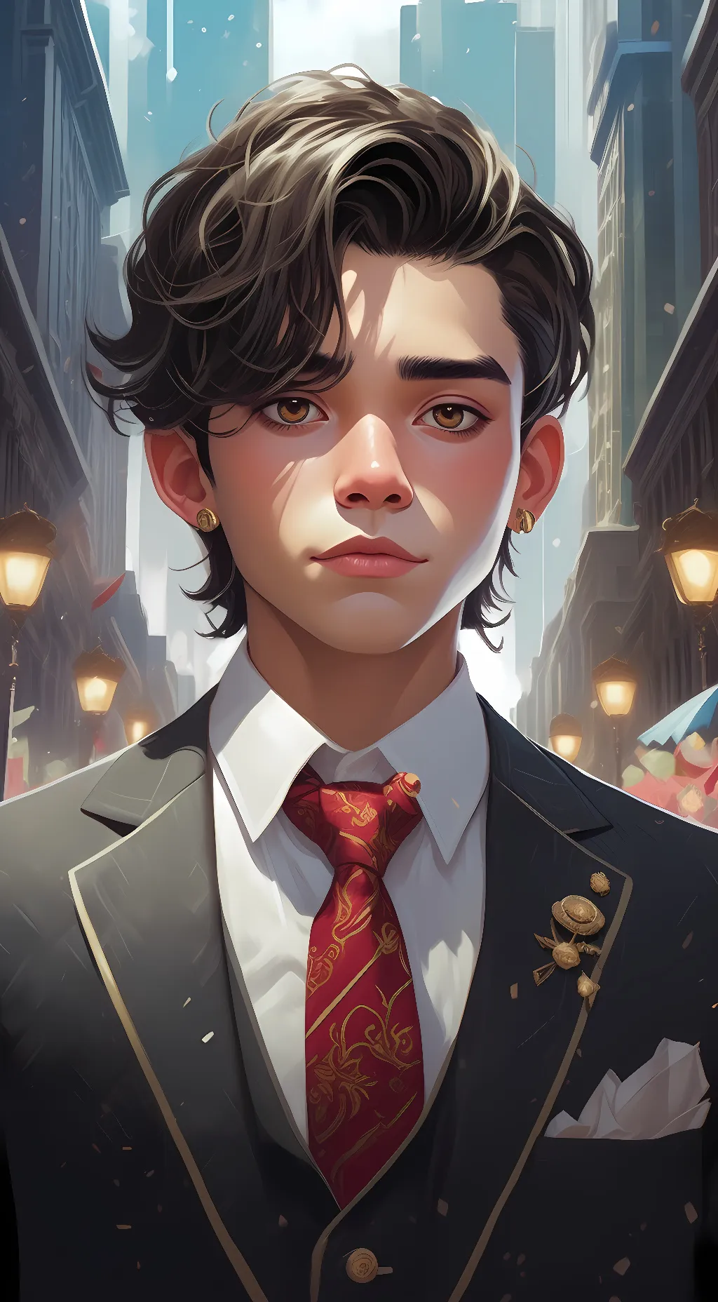 ai character: My gay boss background