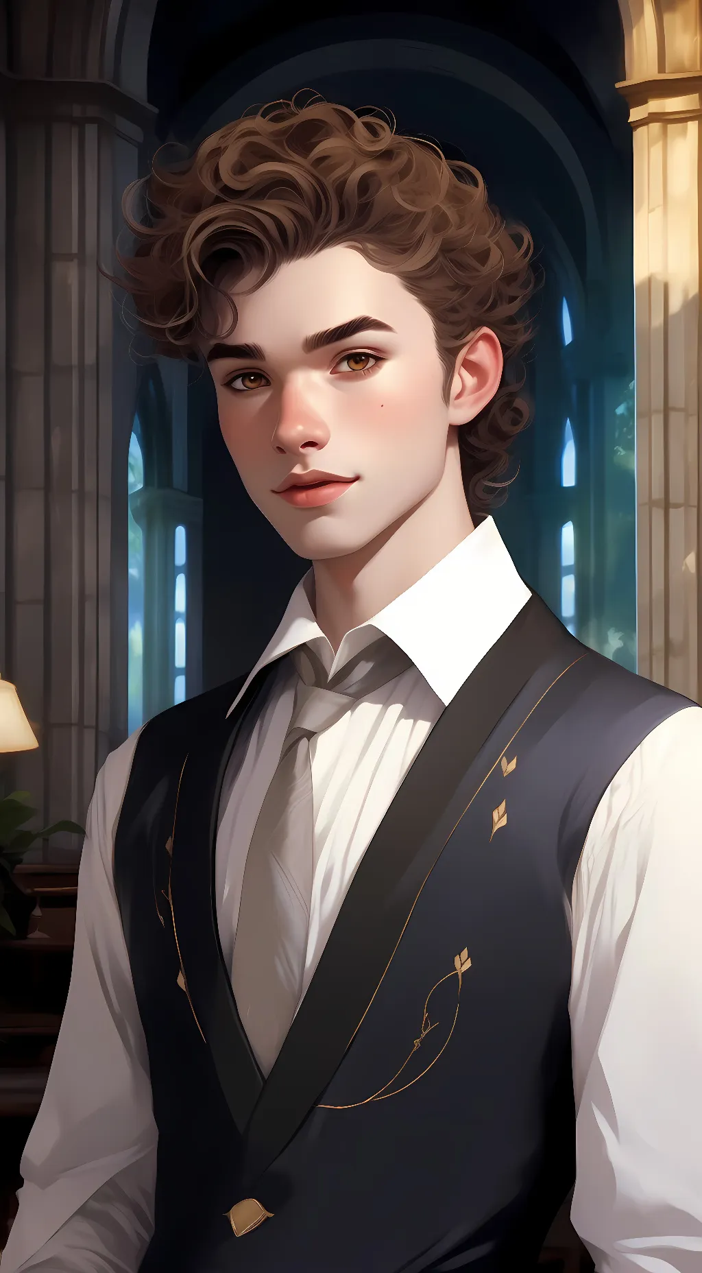 ai character: Fekix Denver  background