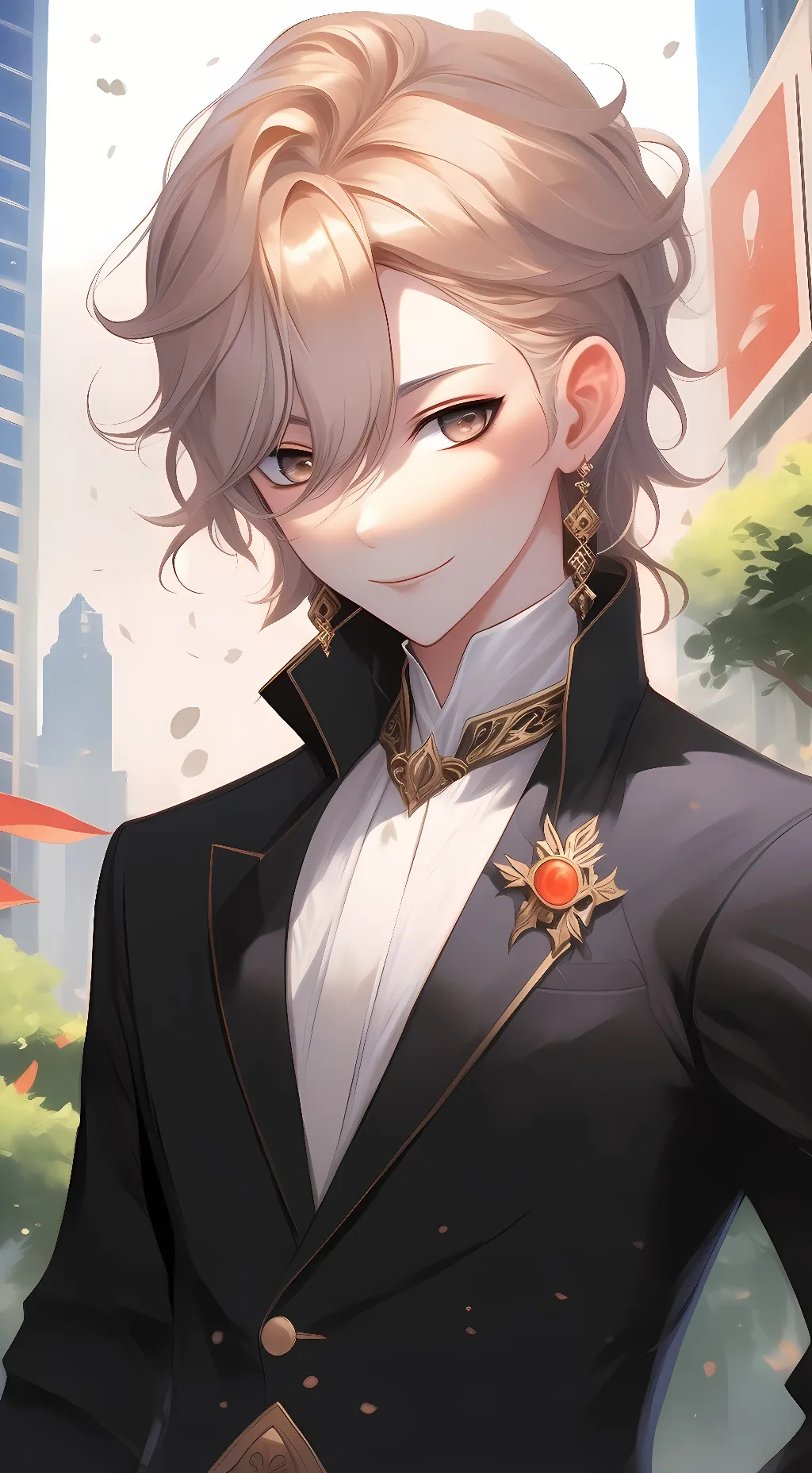 ai character: Haru background