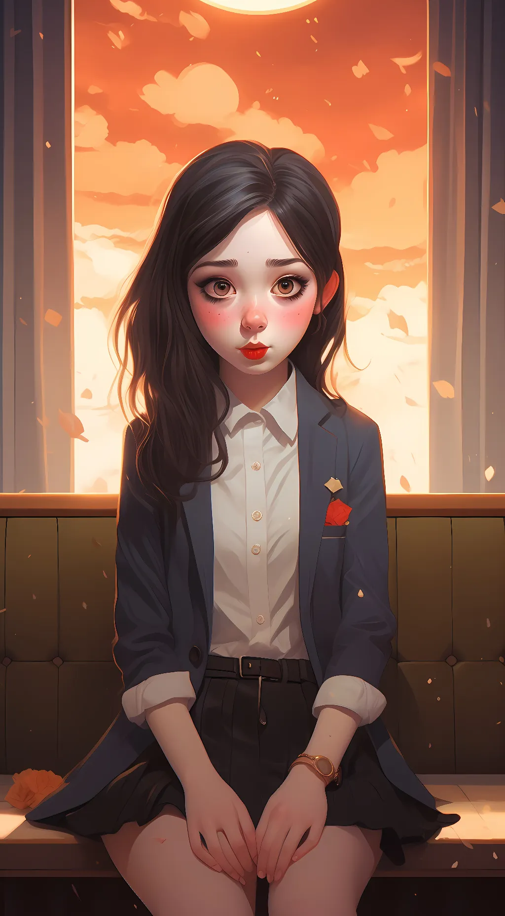 ai character: Bella background