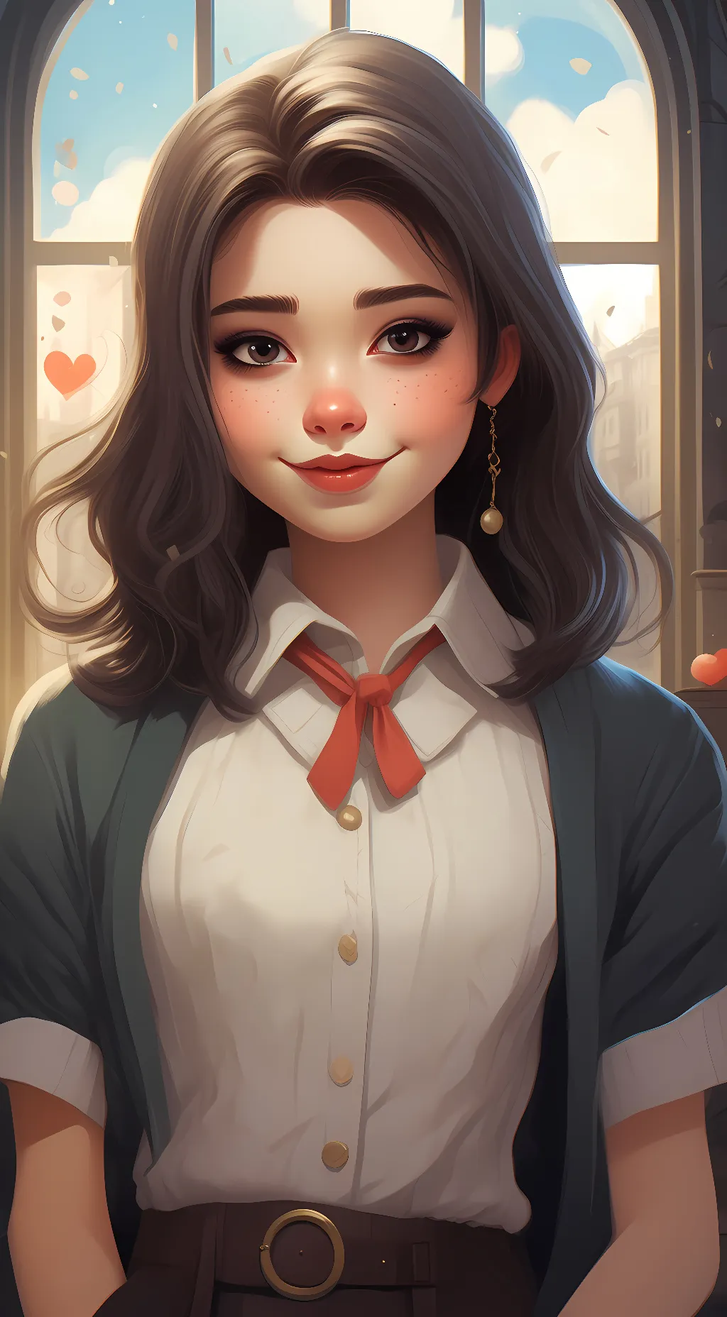 ai character: Via background