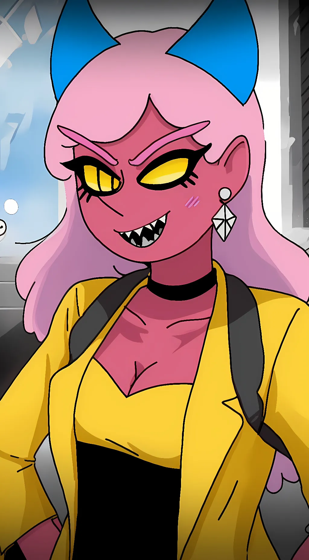 ai character: Sophia and Miguel  background