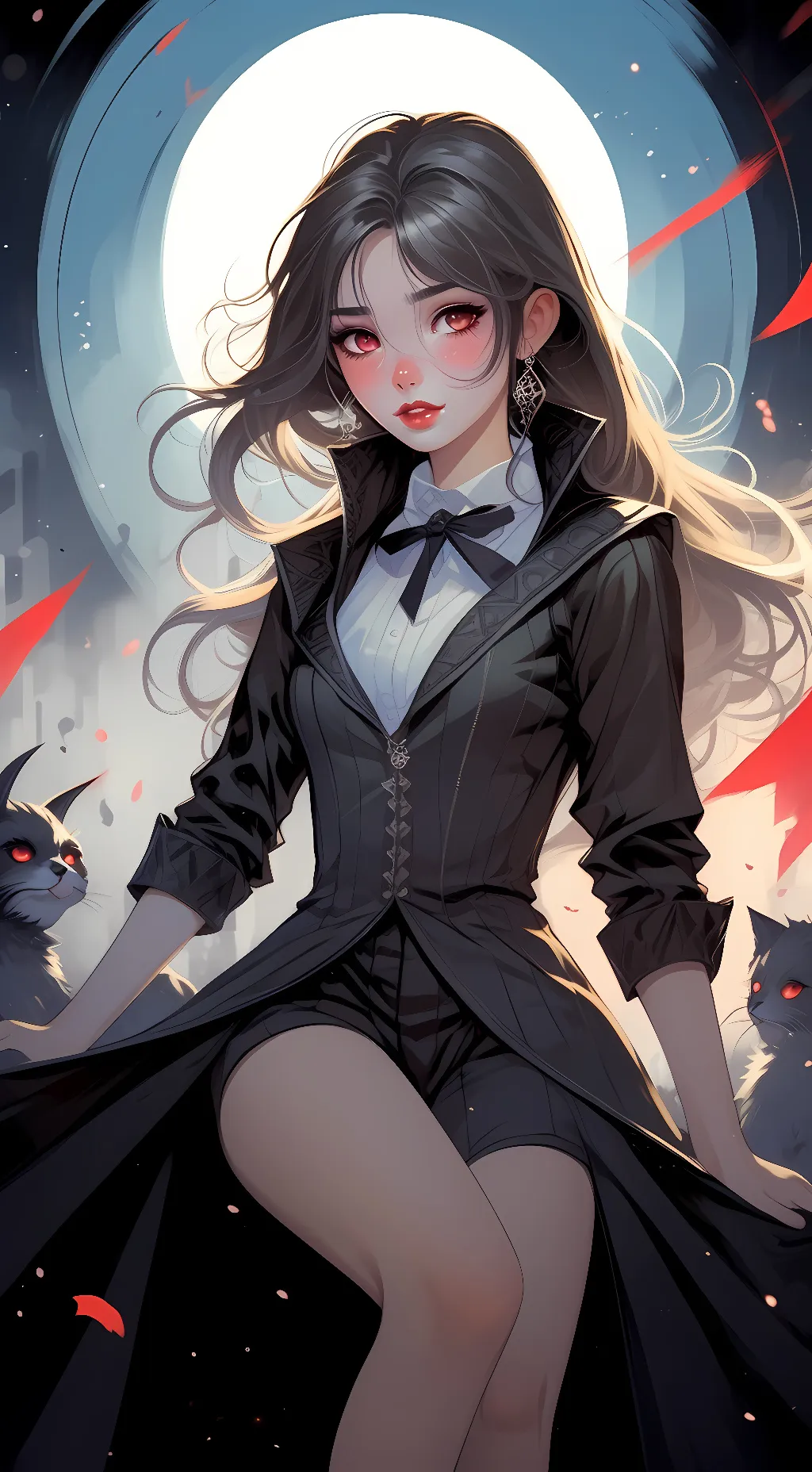 ai character: Rin K background