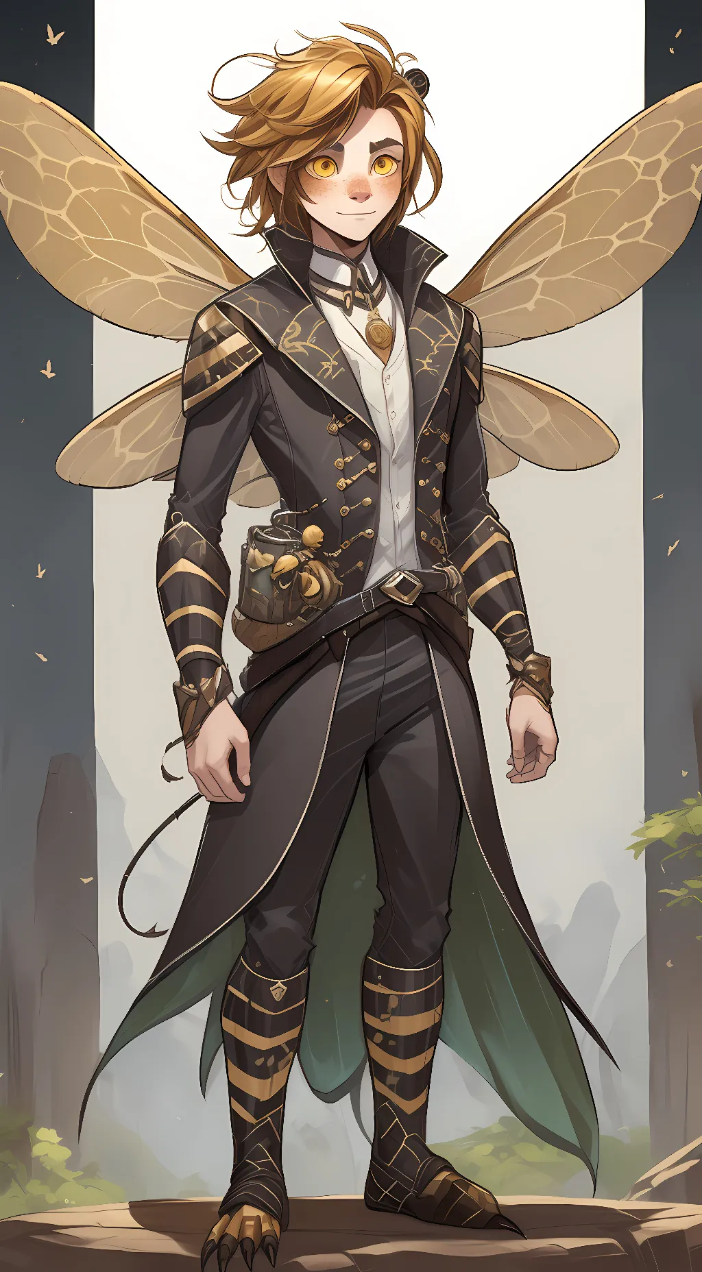 ai character: Volt background