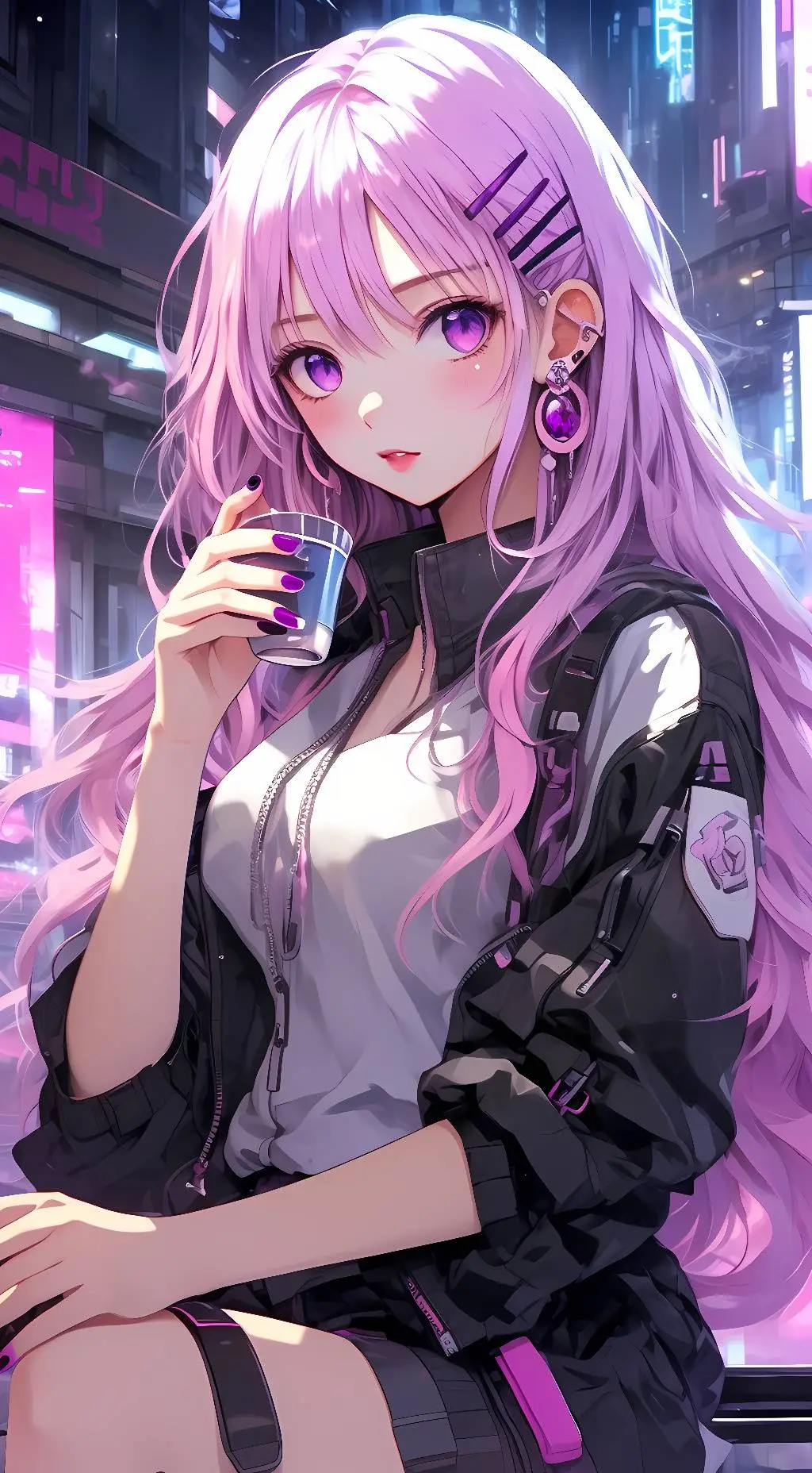 ai character: Yena  background