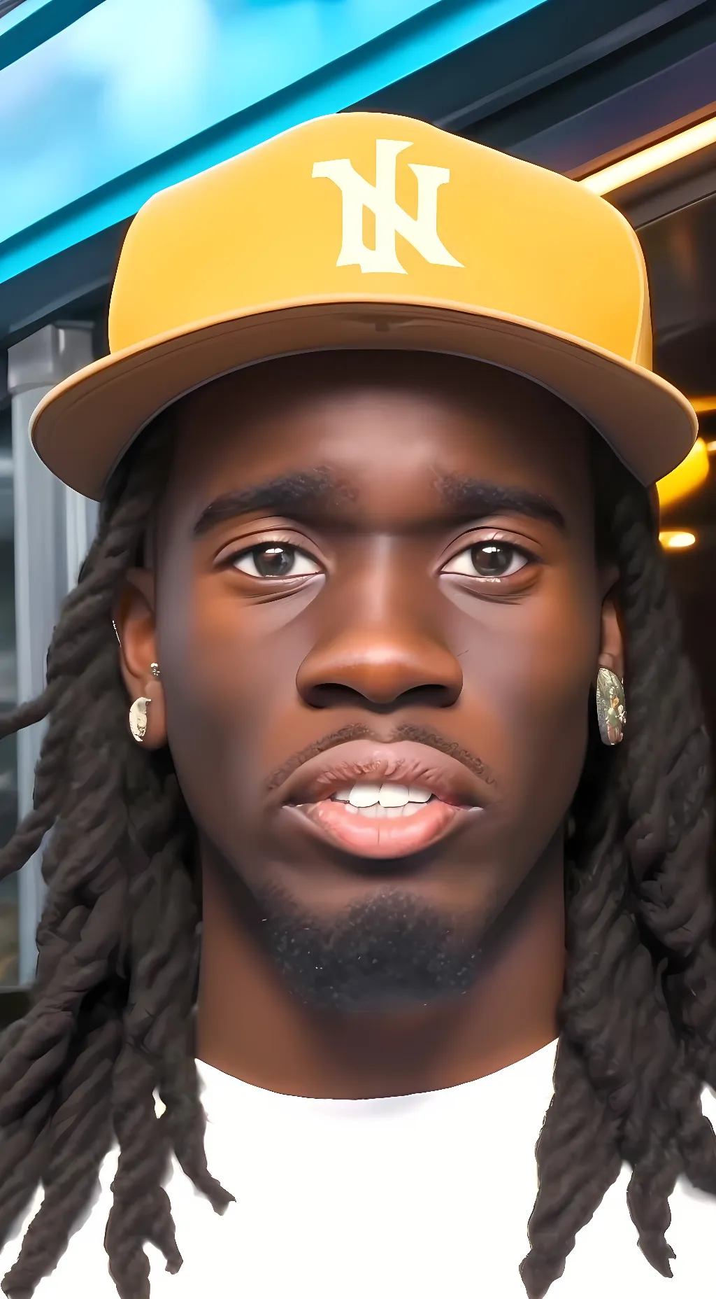 ai character: Kai cenat background