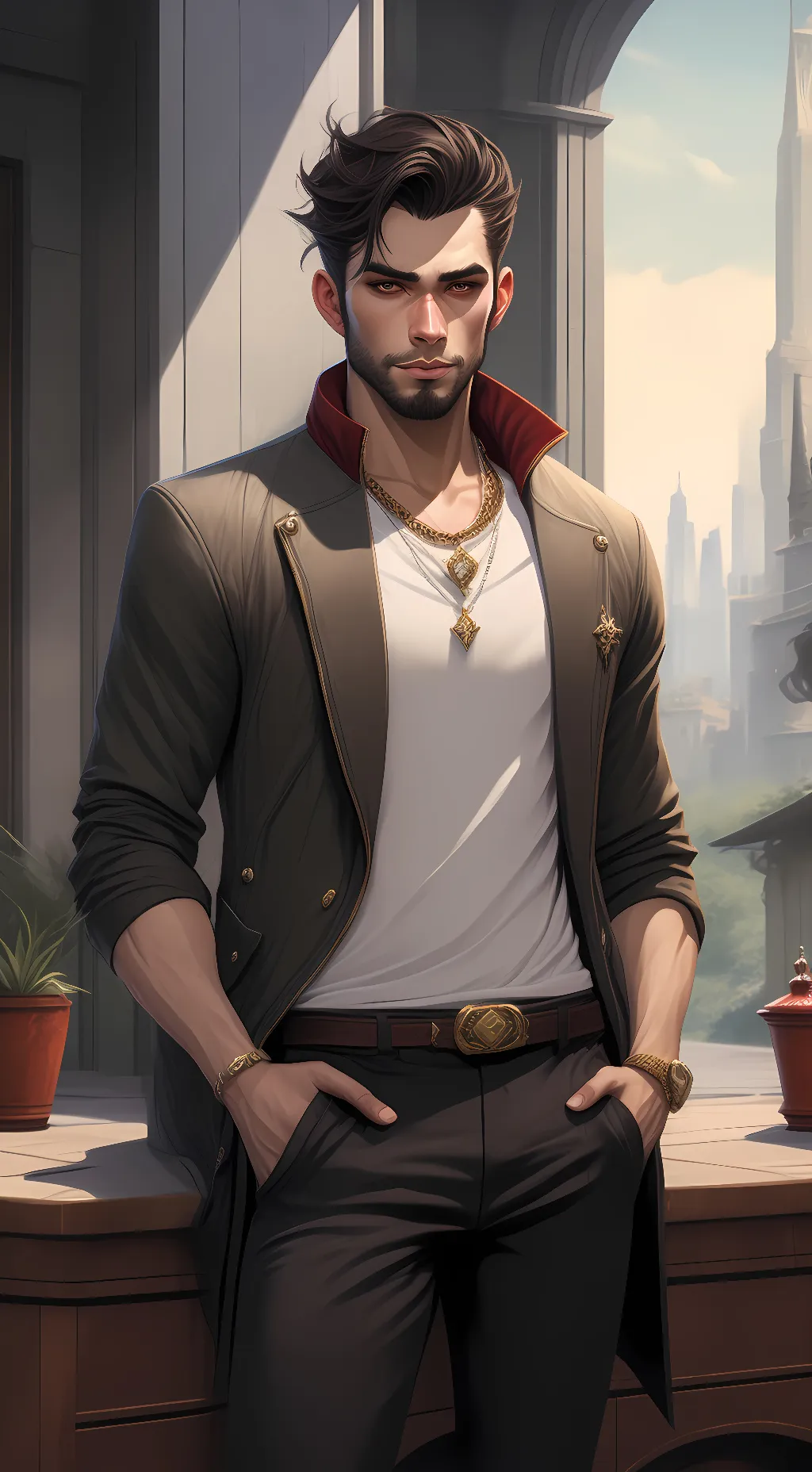 ai character: Daniel background