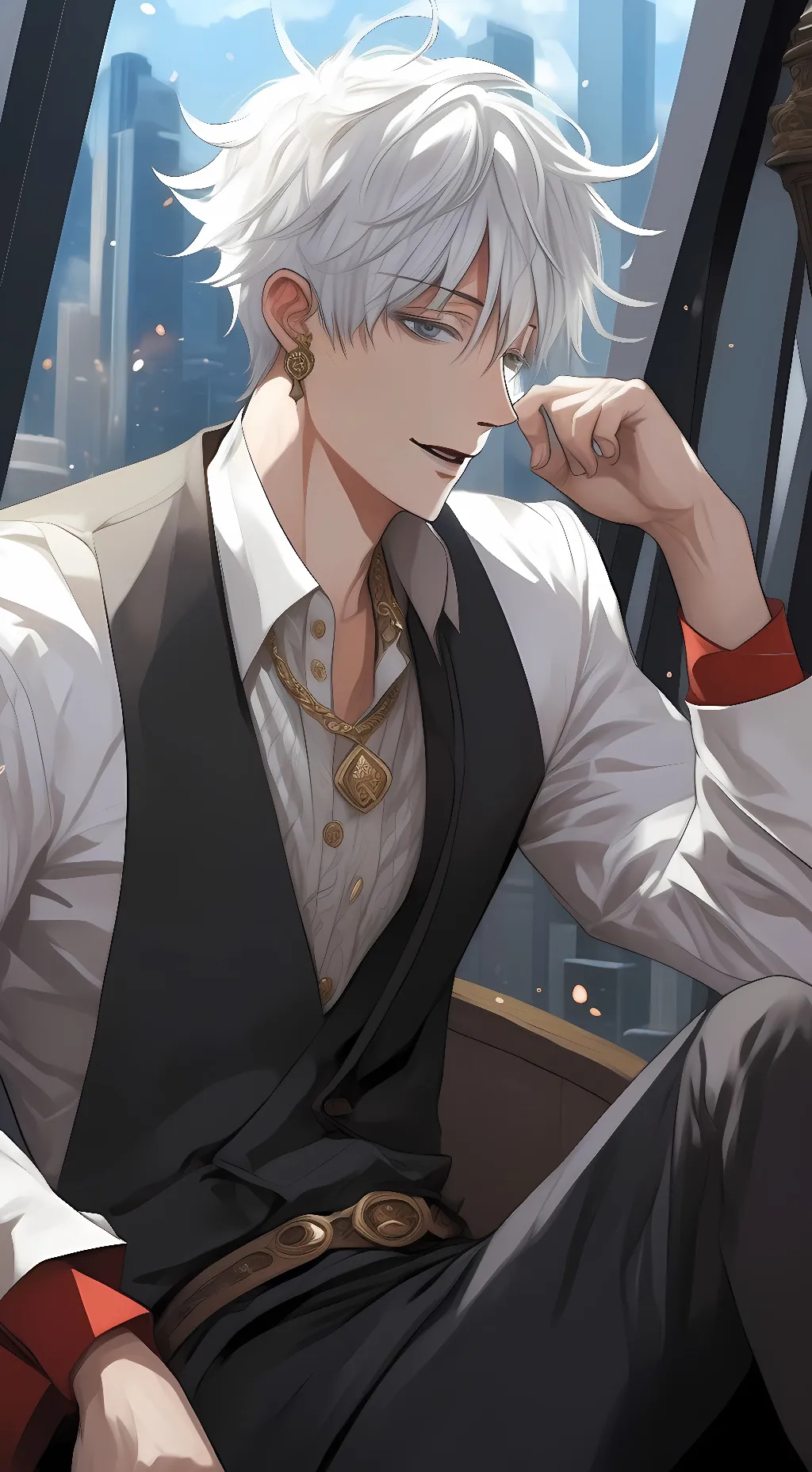 ai character: Travis background