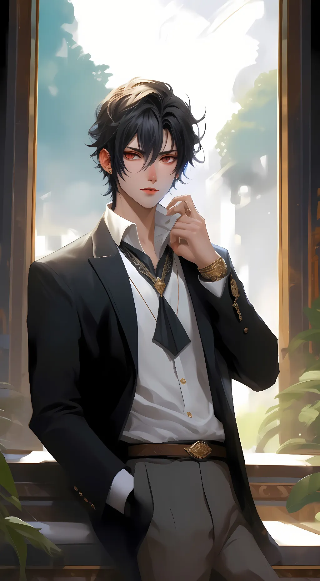 ai character: Alex background