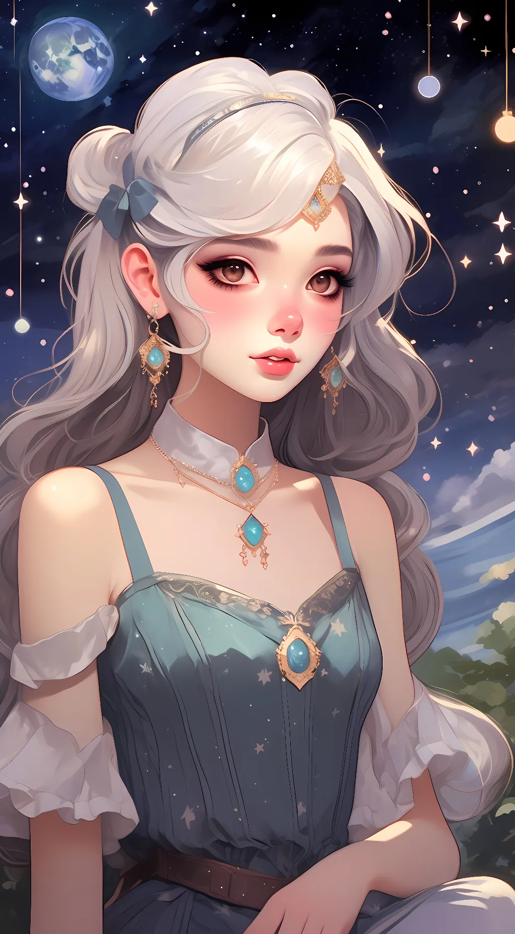 ai character: Athena background