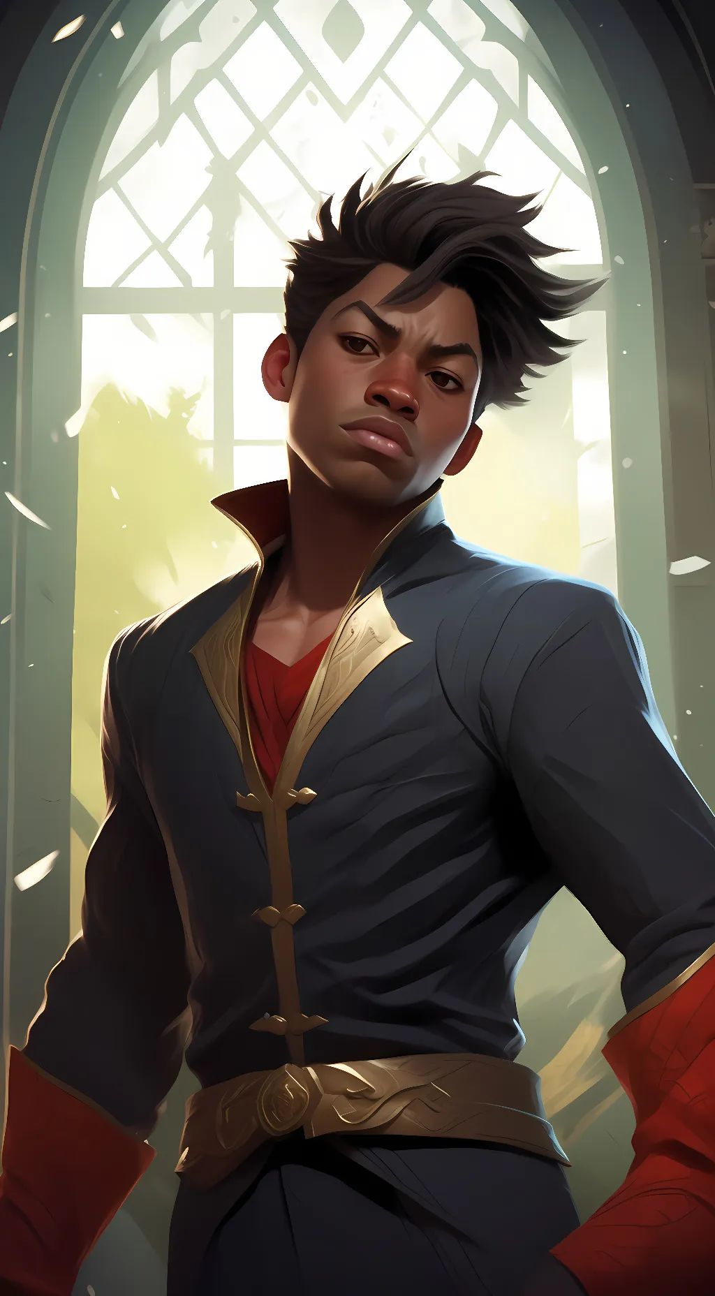 ai character: cam'ron background