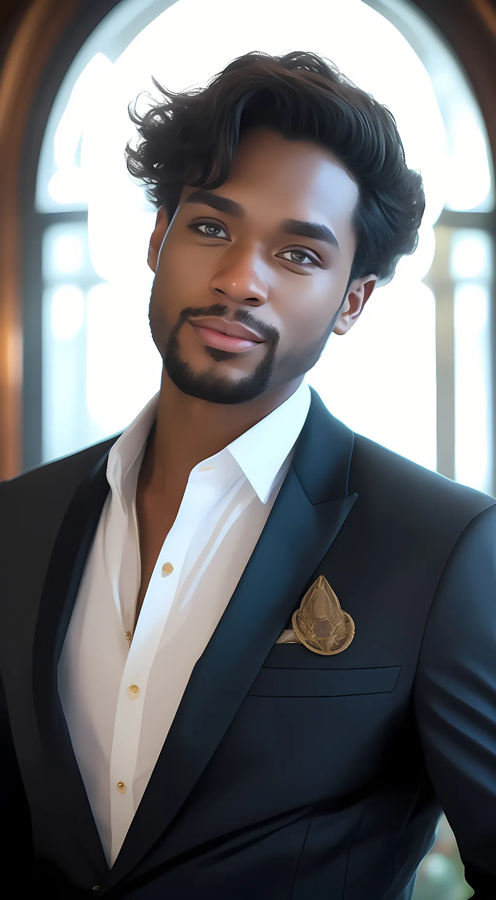 ai character: mean dad background