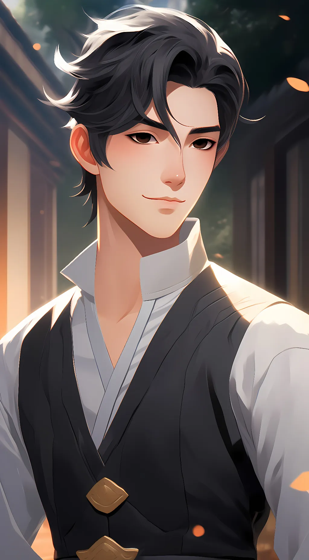 ai character: Andy background