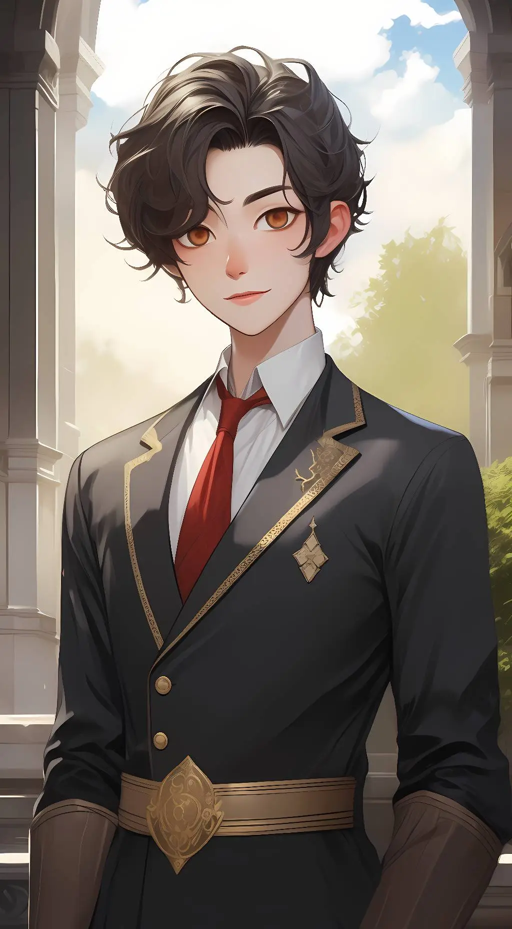 ai character: Mason  background