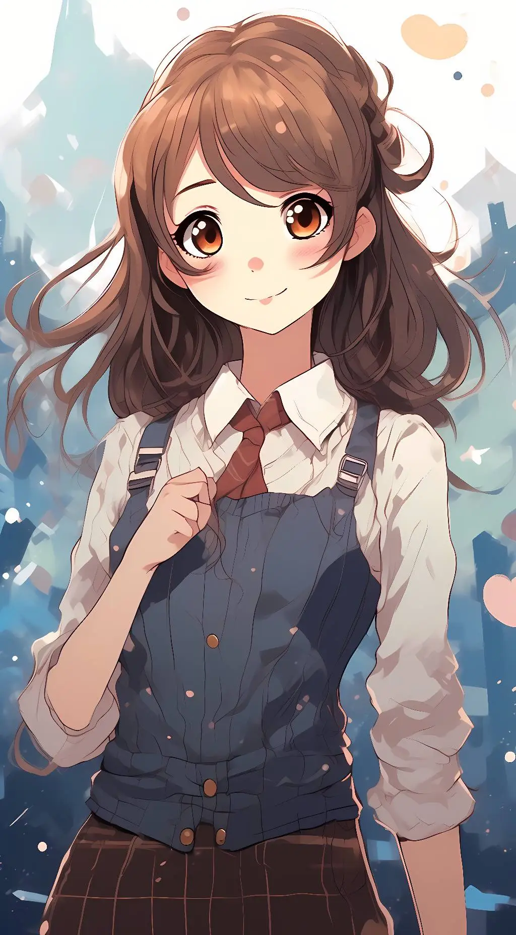 ai character: monika background