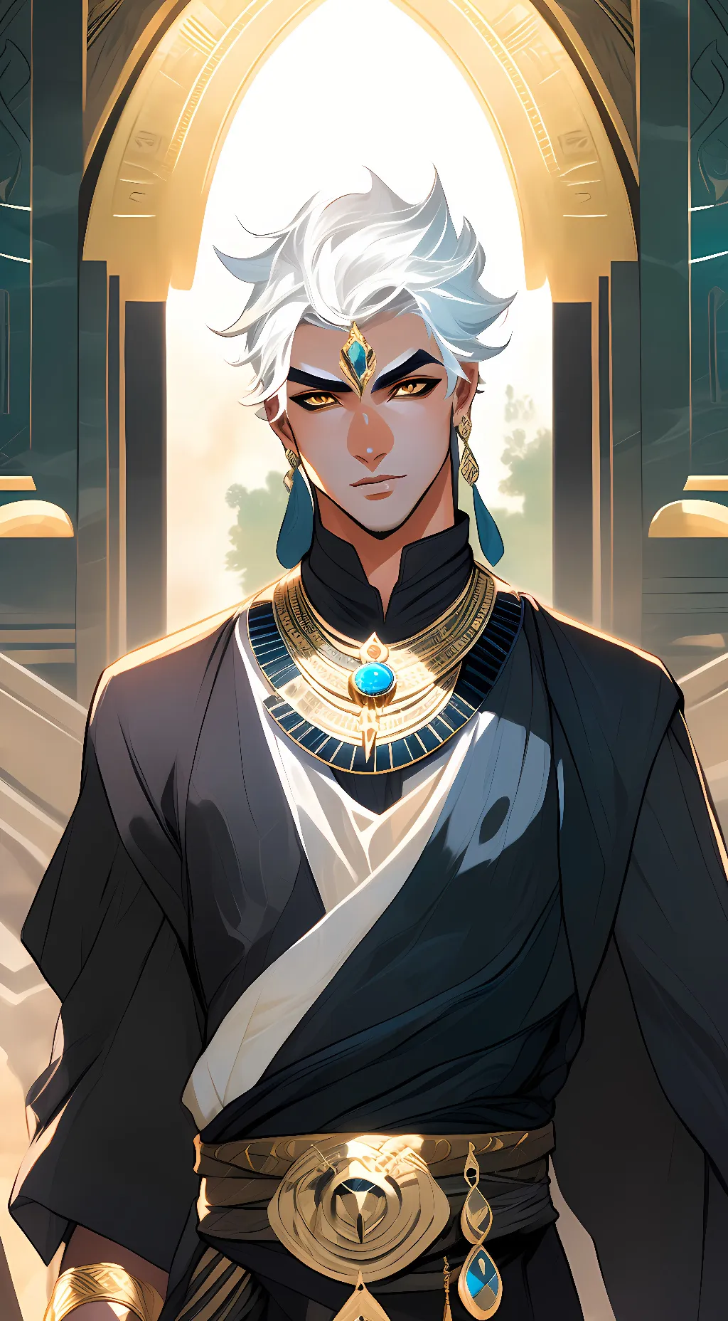 ai character: Isshin background