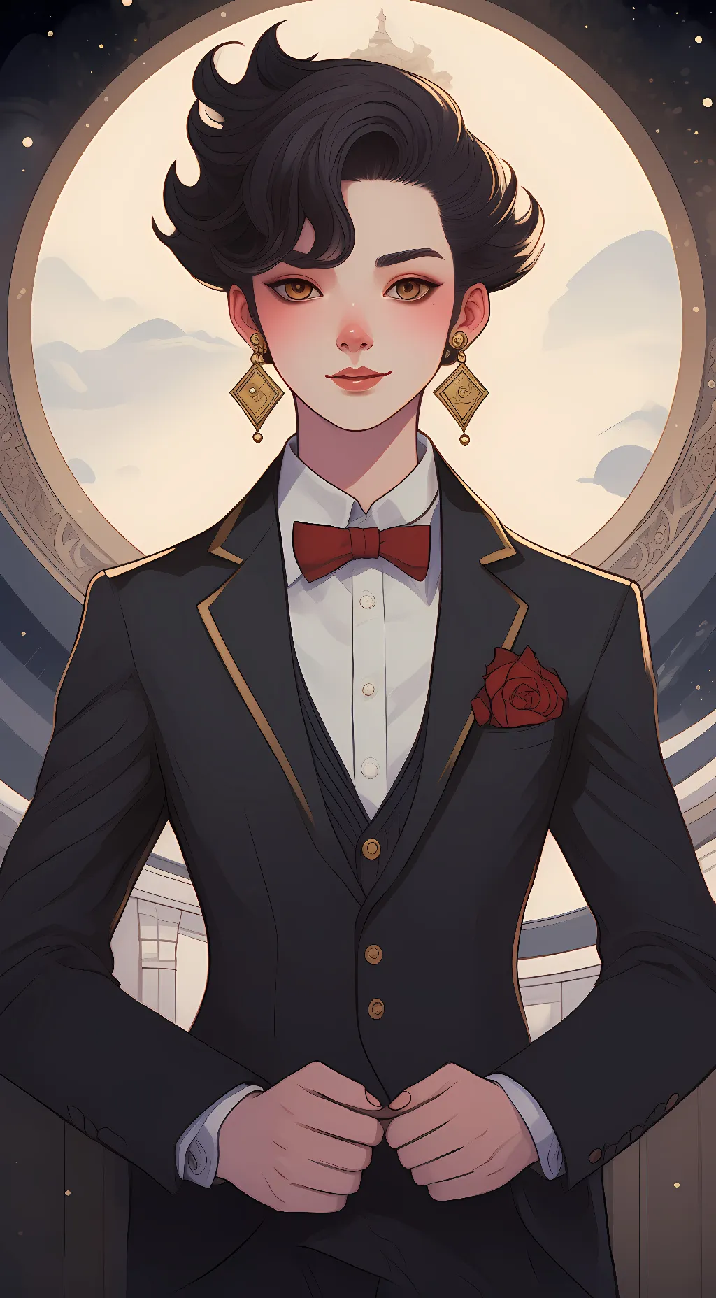 ai character: Audrey background