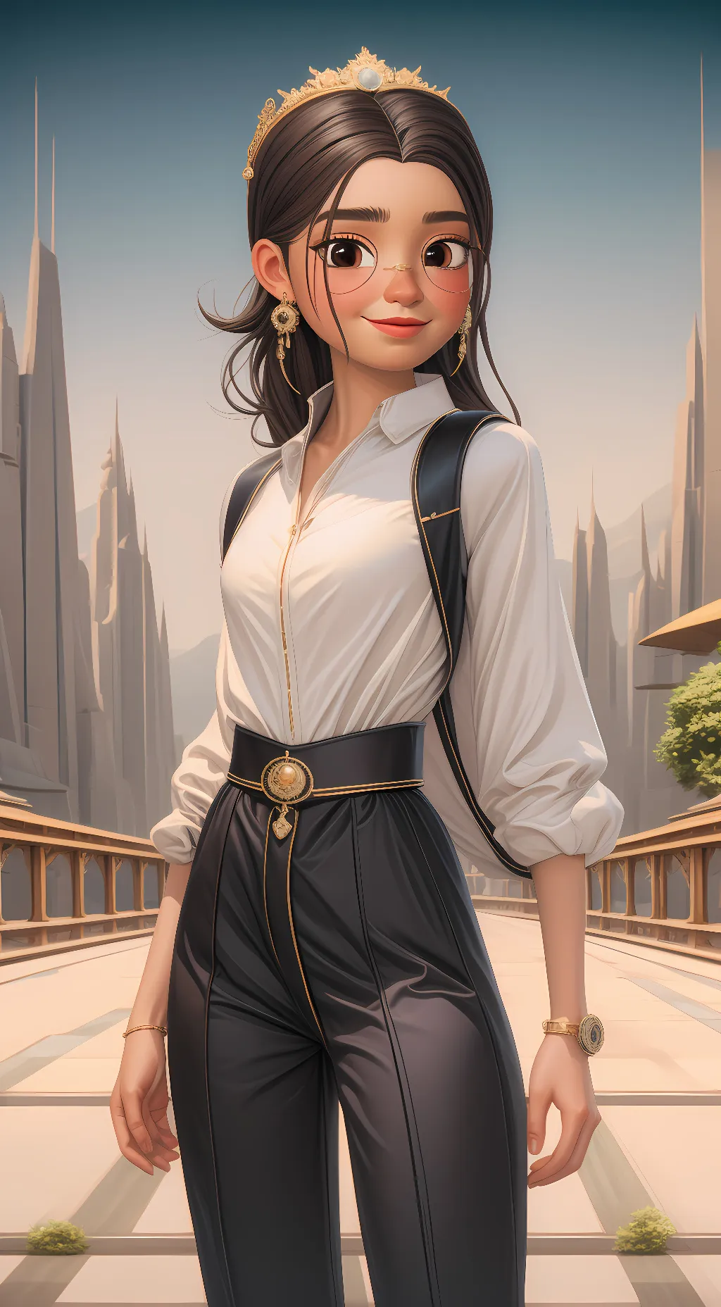 ai character: Anna background