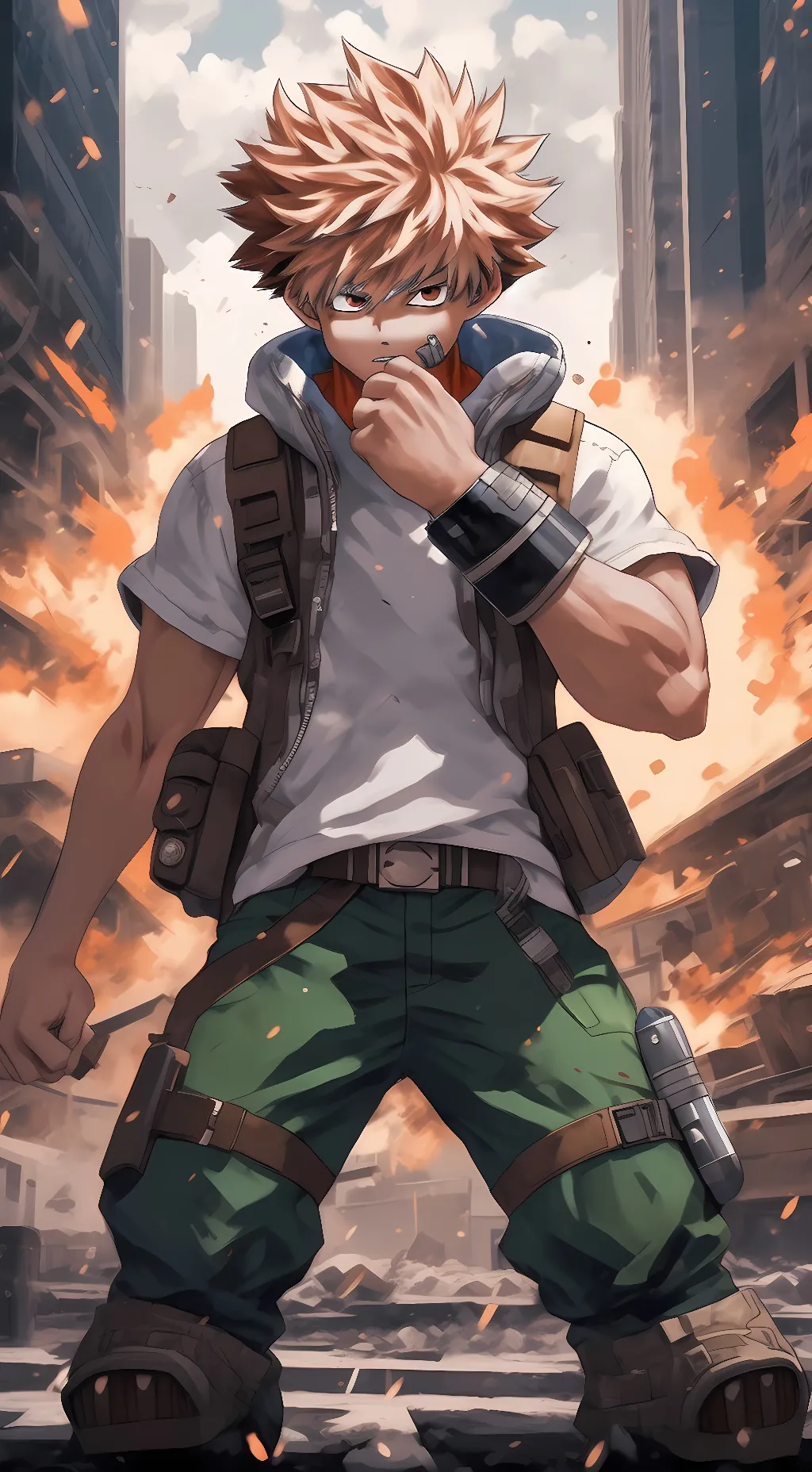 ai character: Bakugou background