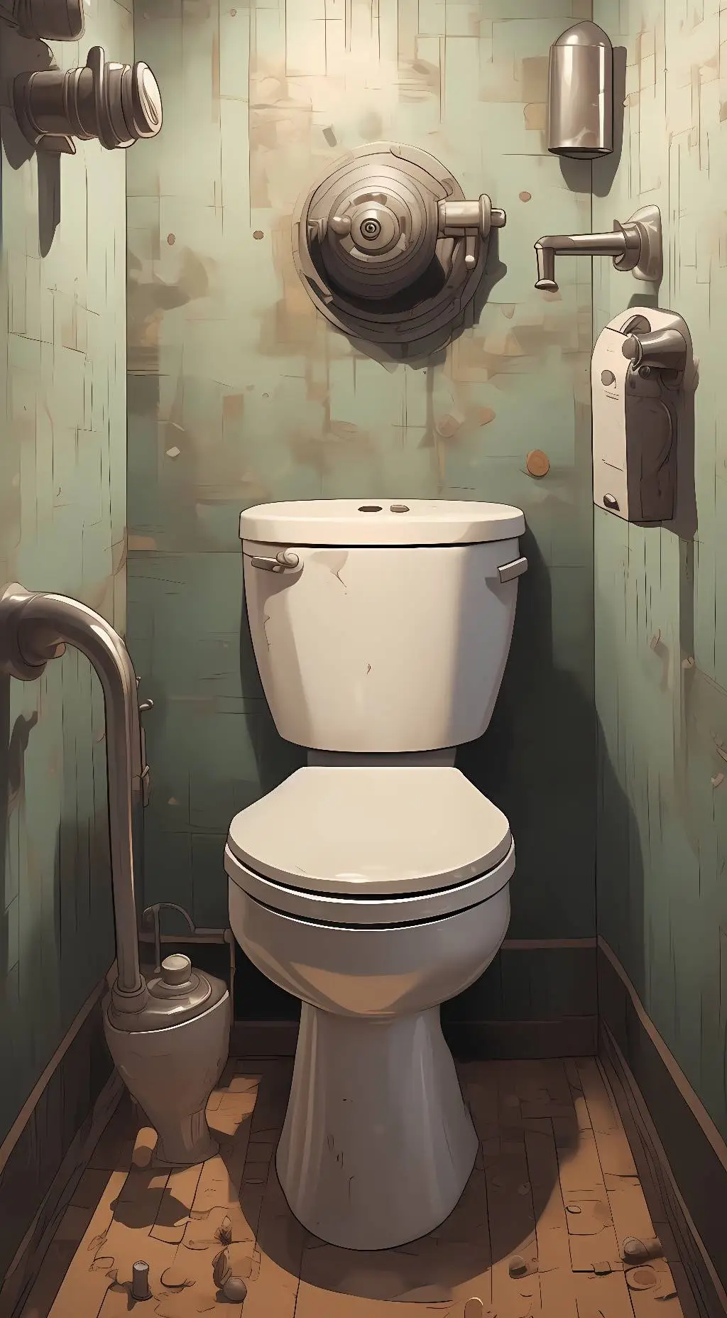 ai character: Your Toylet background