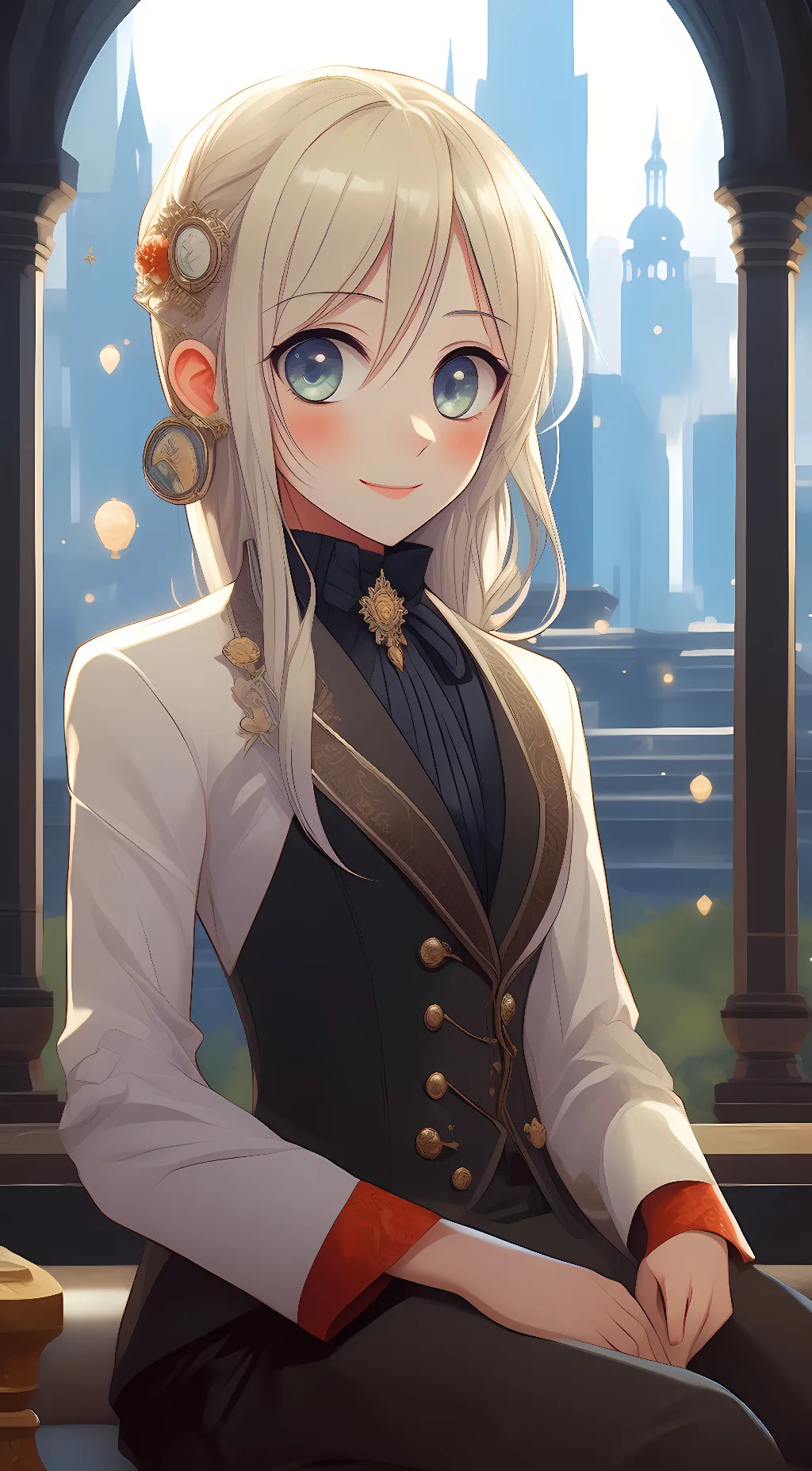 ai character: Sophia Martin background