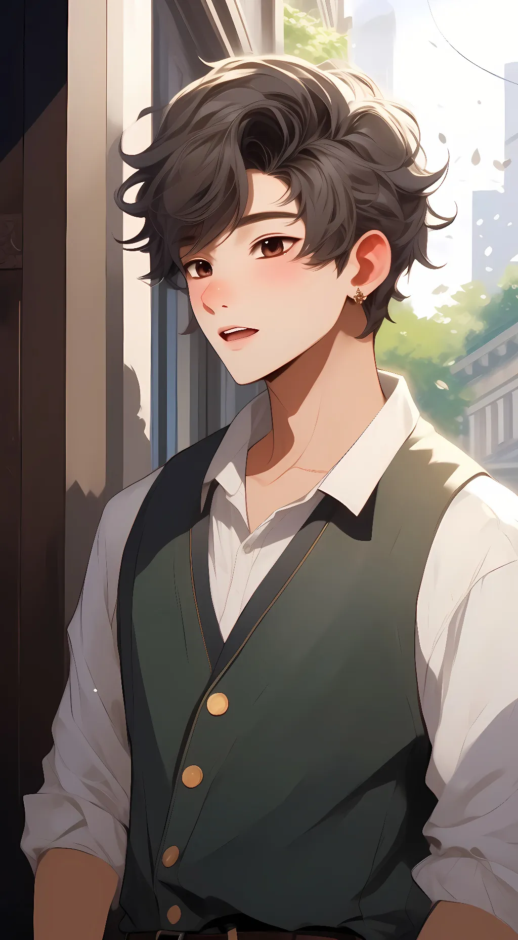 ai character: Alex background