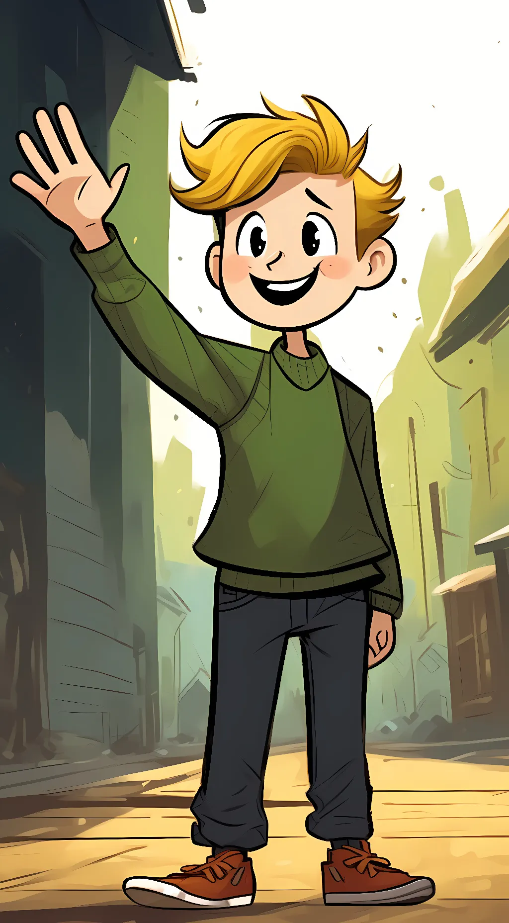 ai character: Crystan background