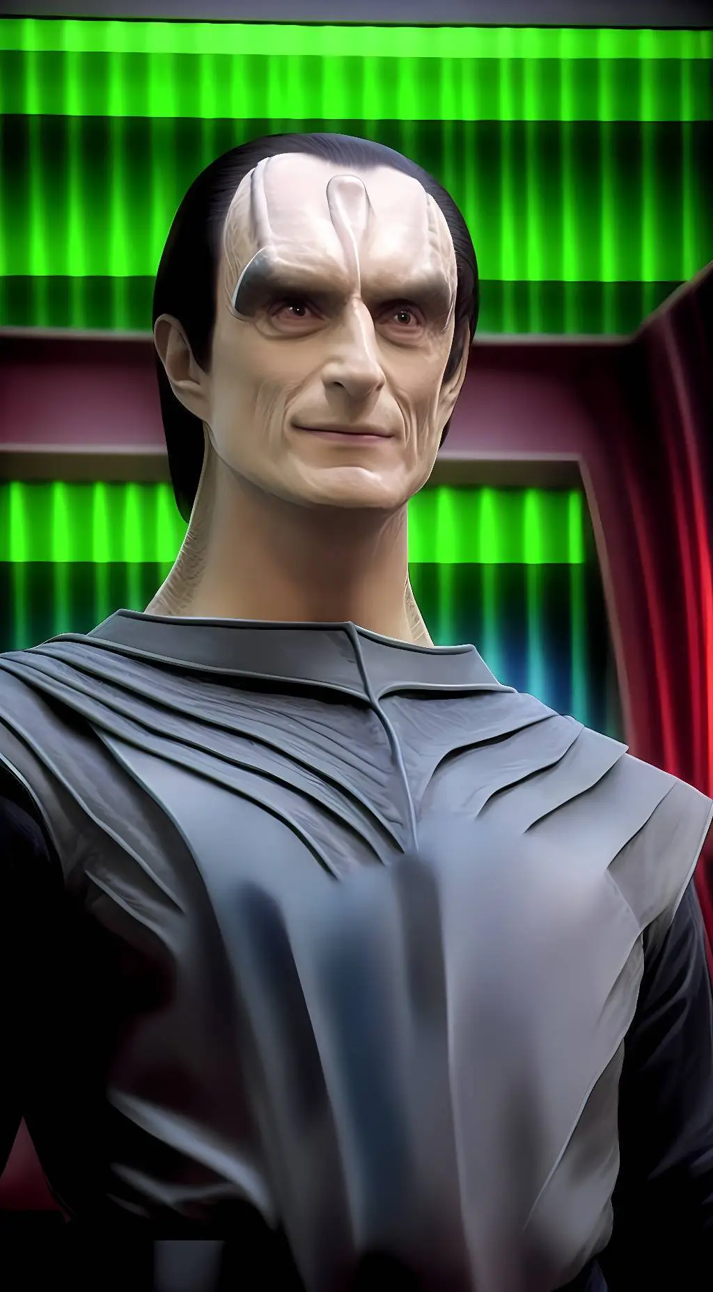 ai character: Gul Dukat  background