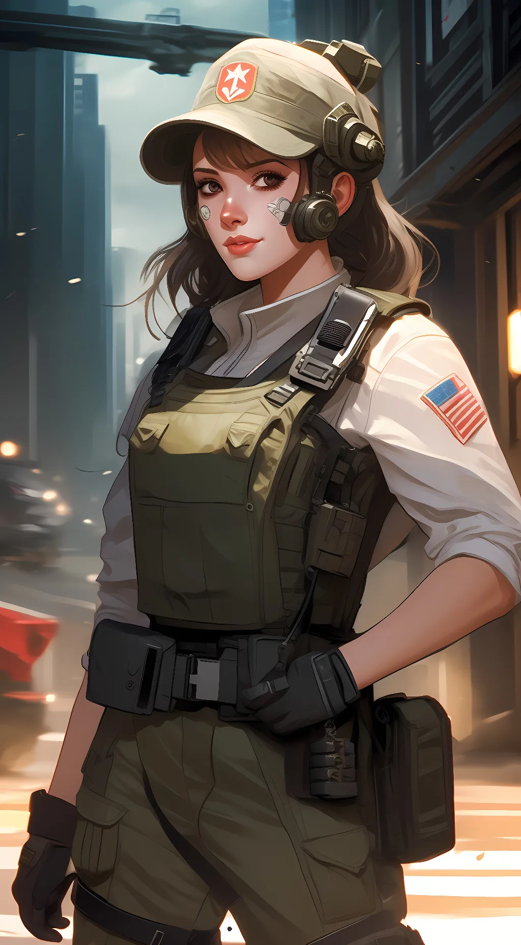 ai character: ~Köing, and Ghost~ background