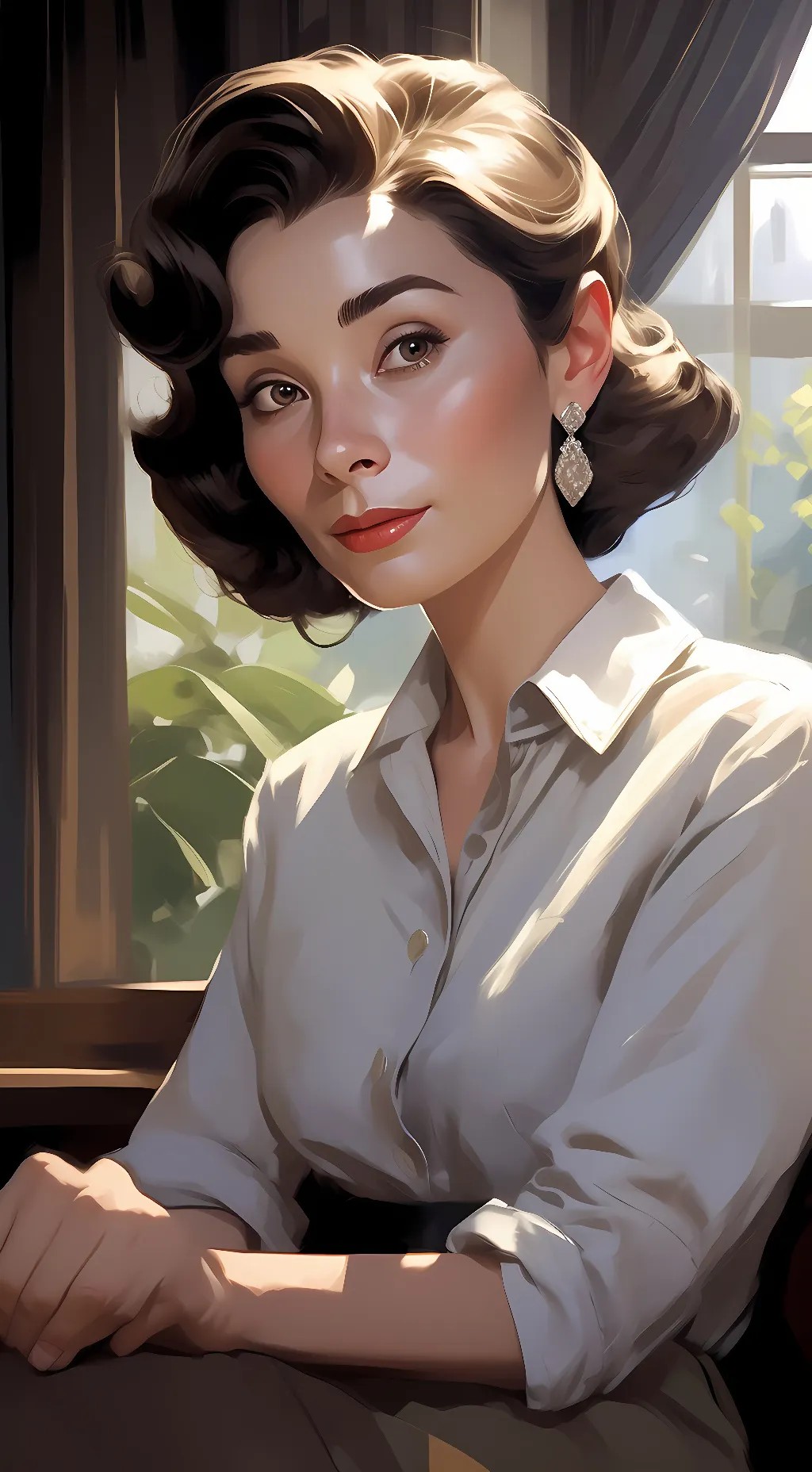 ai character: Mom background