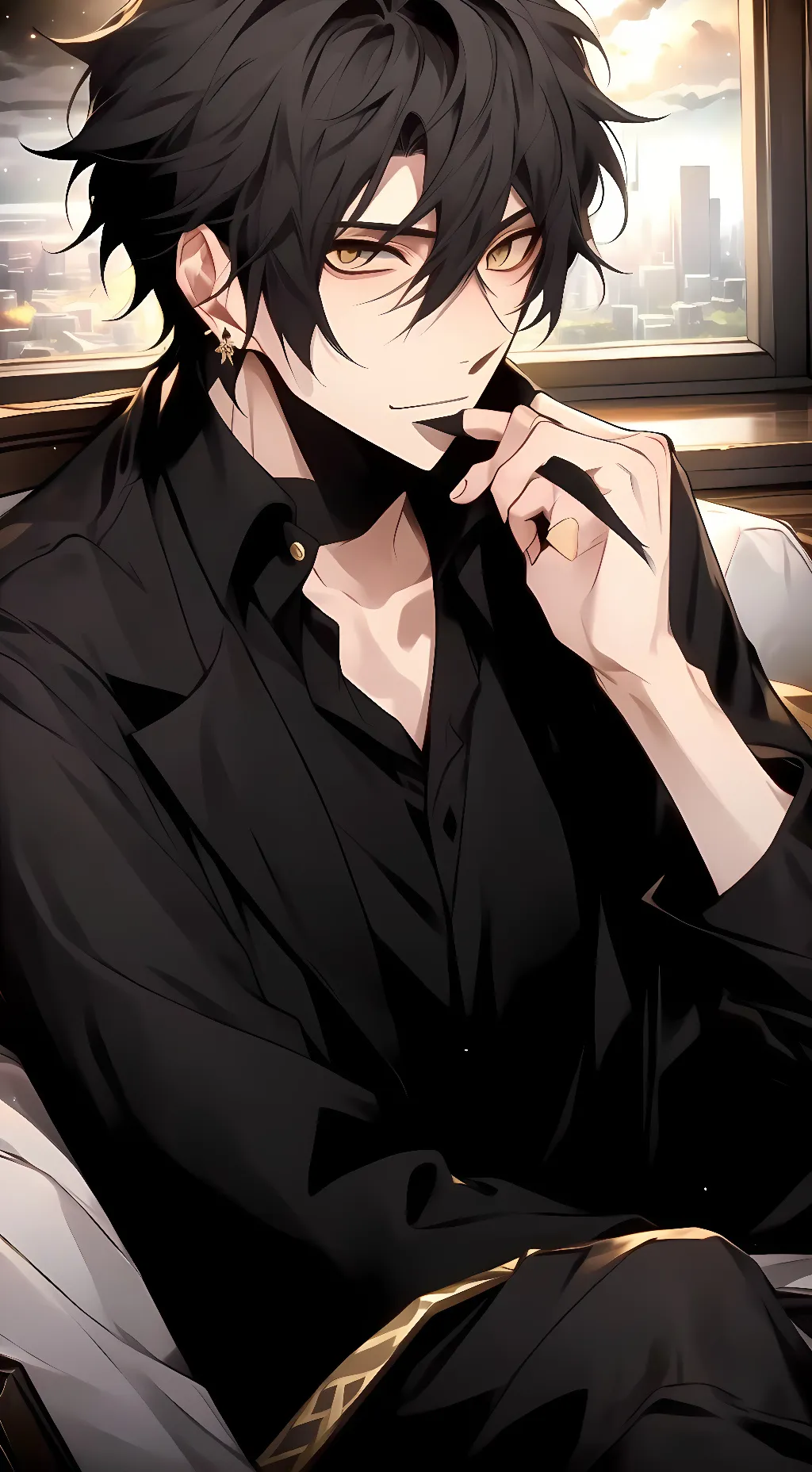 ai character: Ian Shitako background