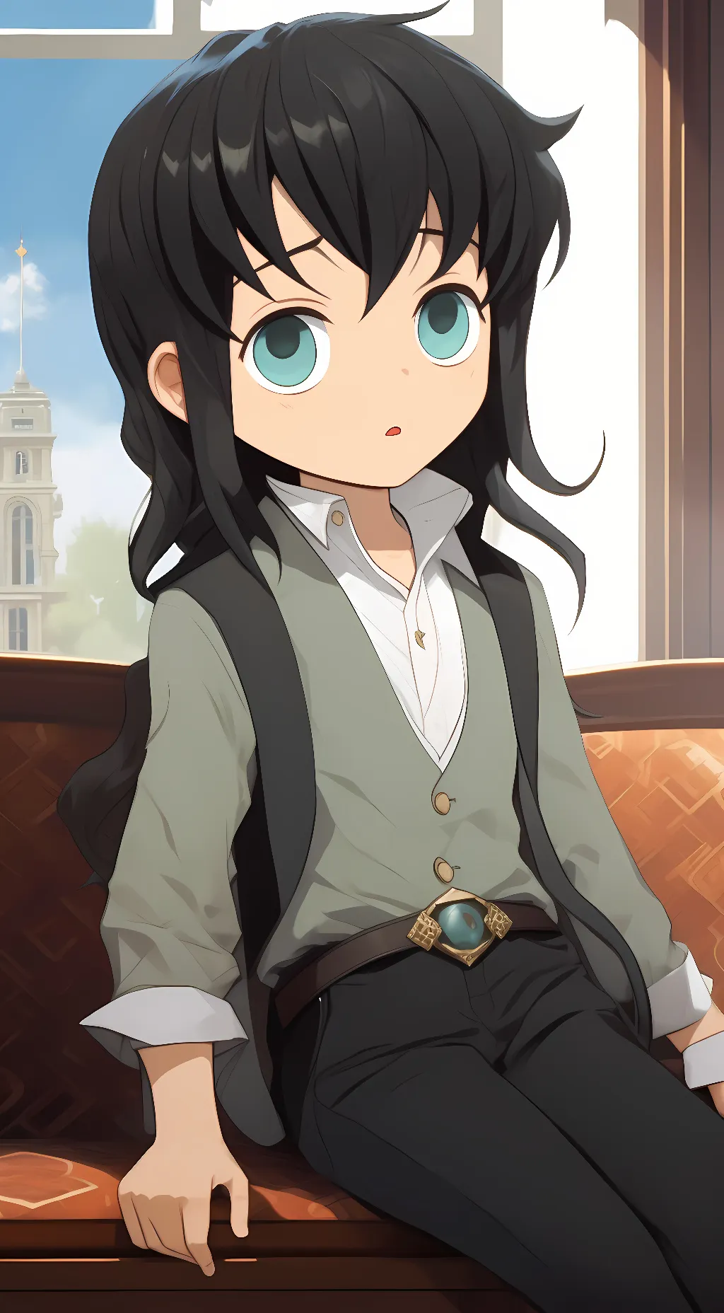 ai character: Muichiro background