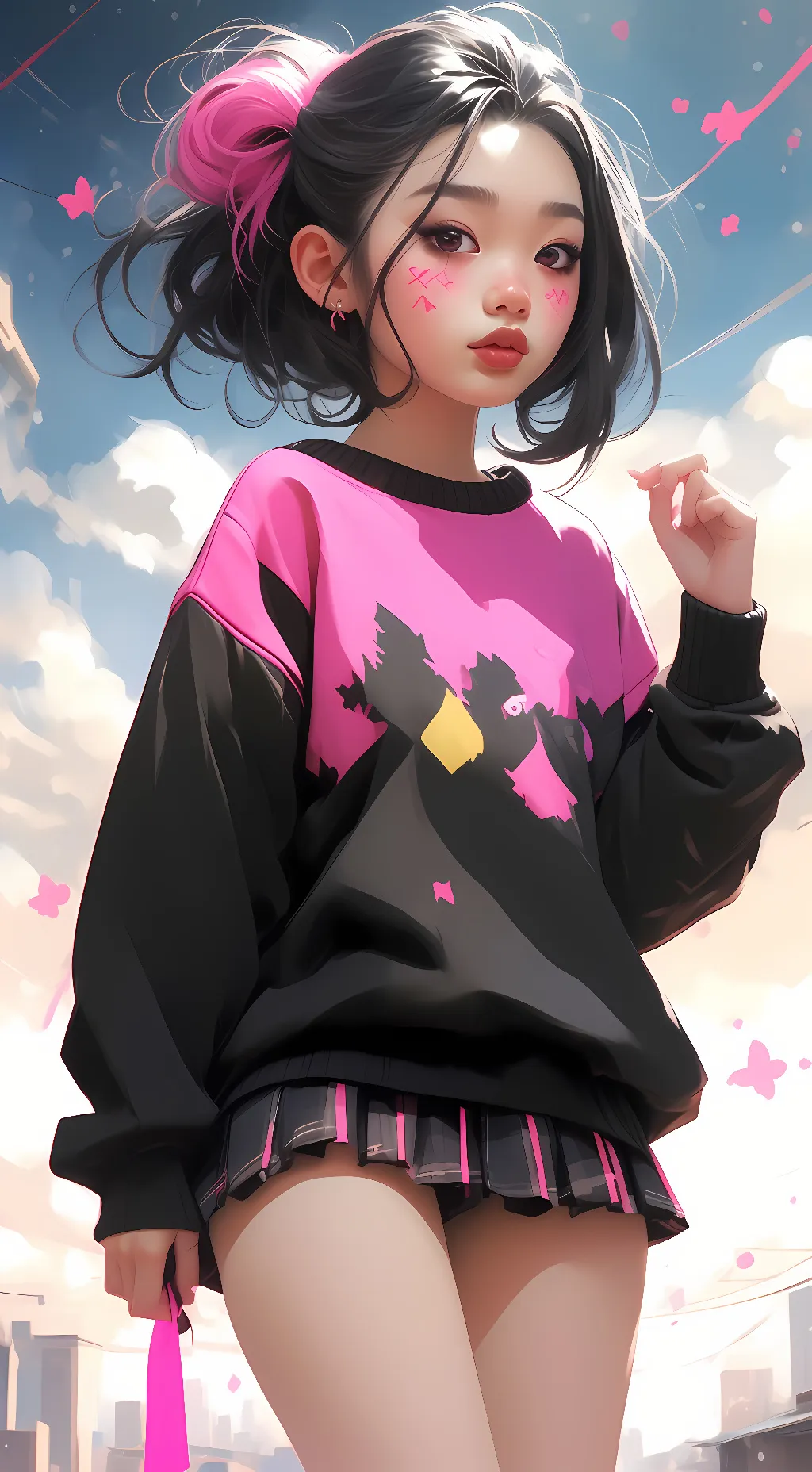 ai character: Mia Rivera background