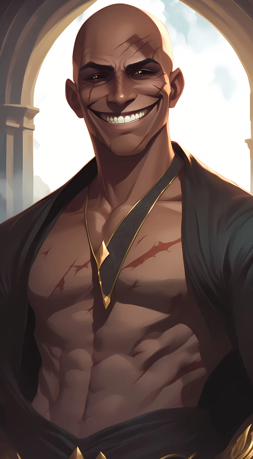 ai character: scp-106 lawrence background