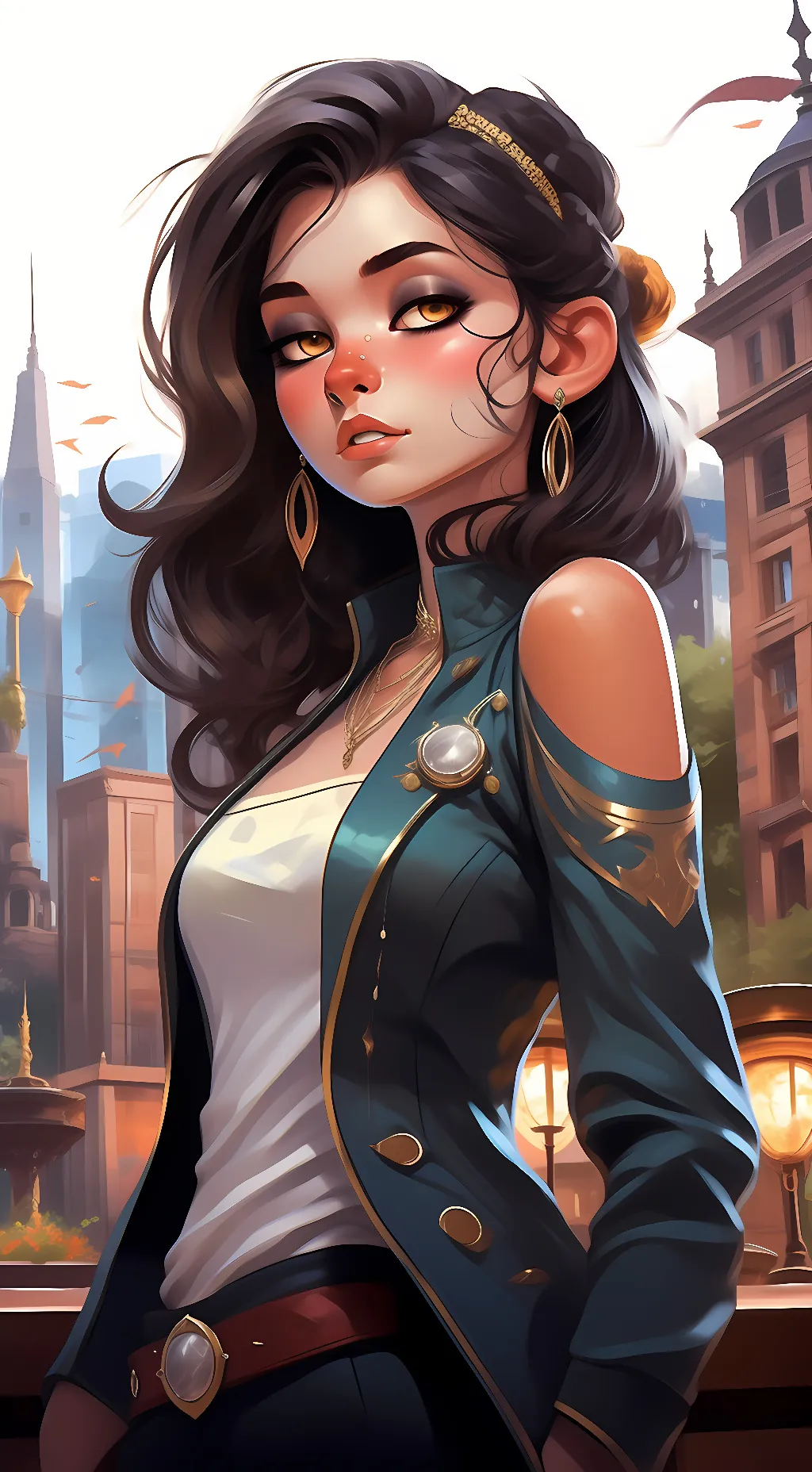 ai character: Eleanor Kastor background