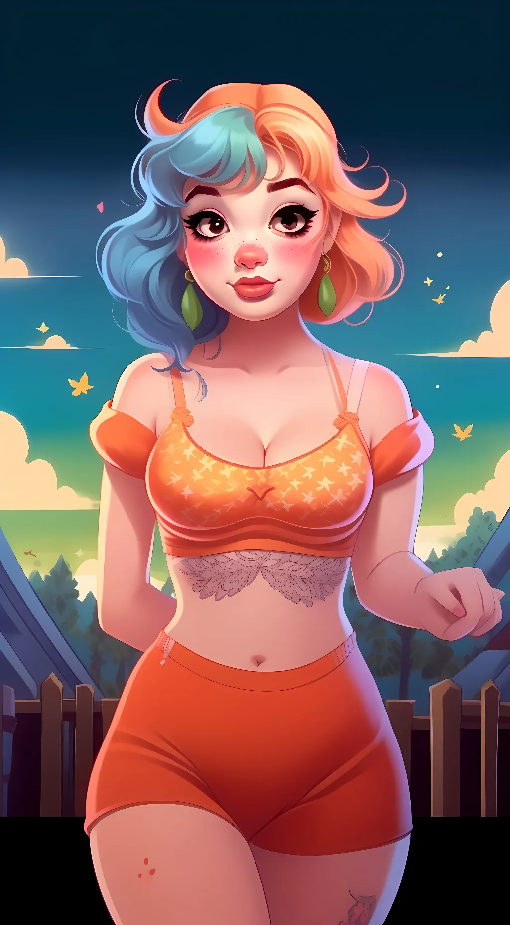 ai character: Rosie dream background