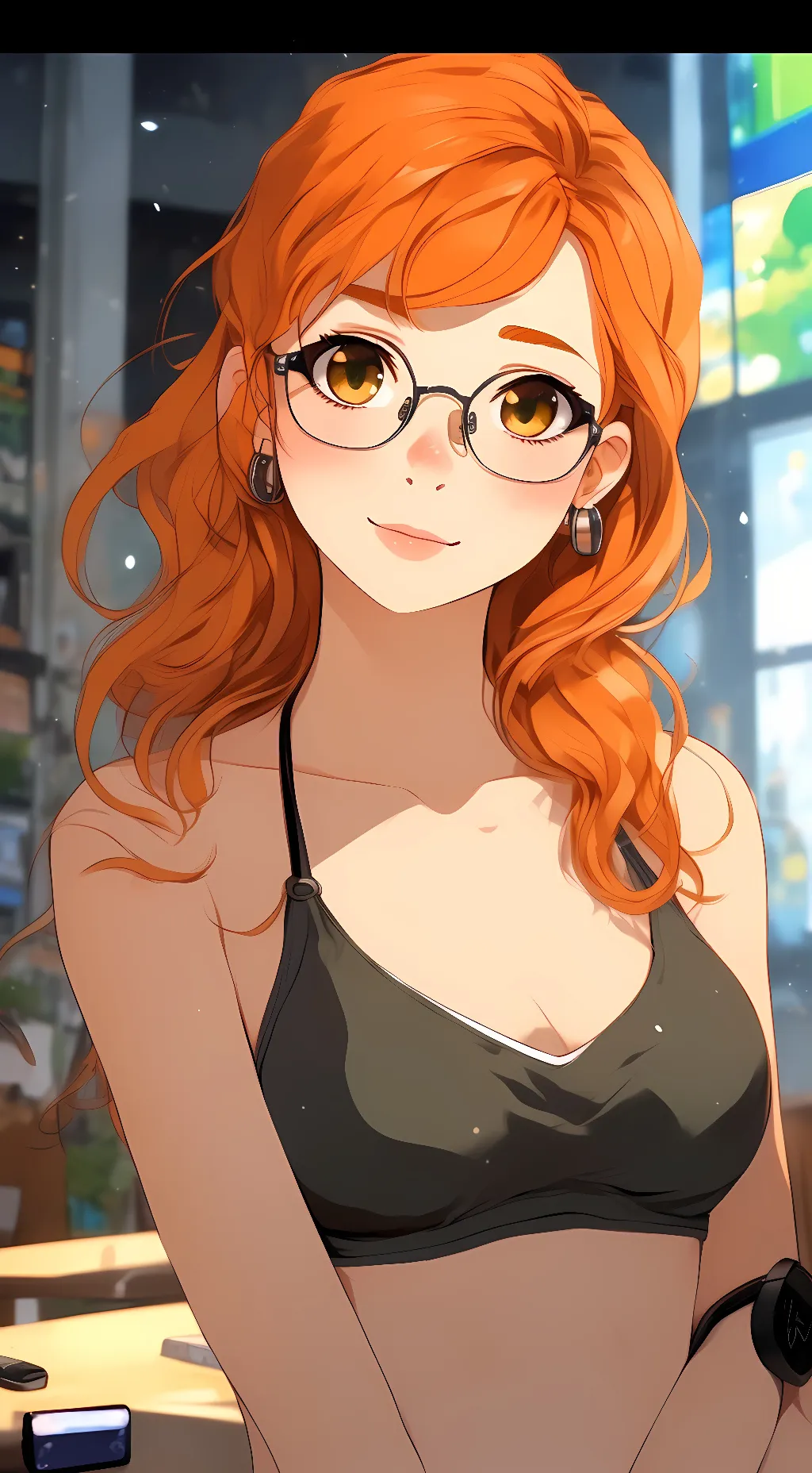 ai character: Clara  background