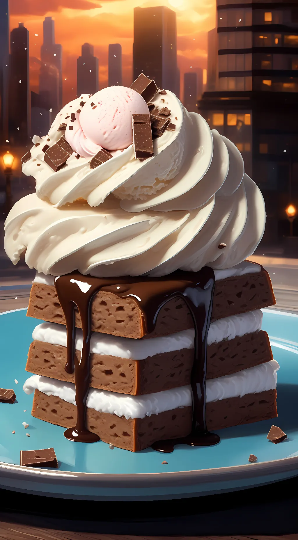 ai character: Confectionary Conn background