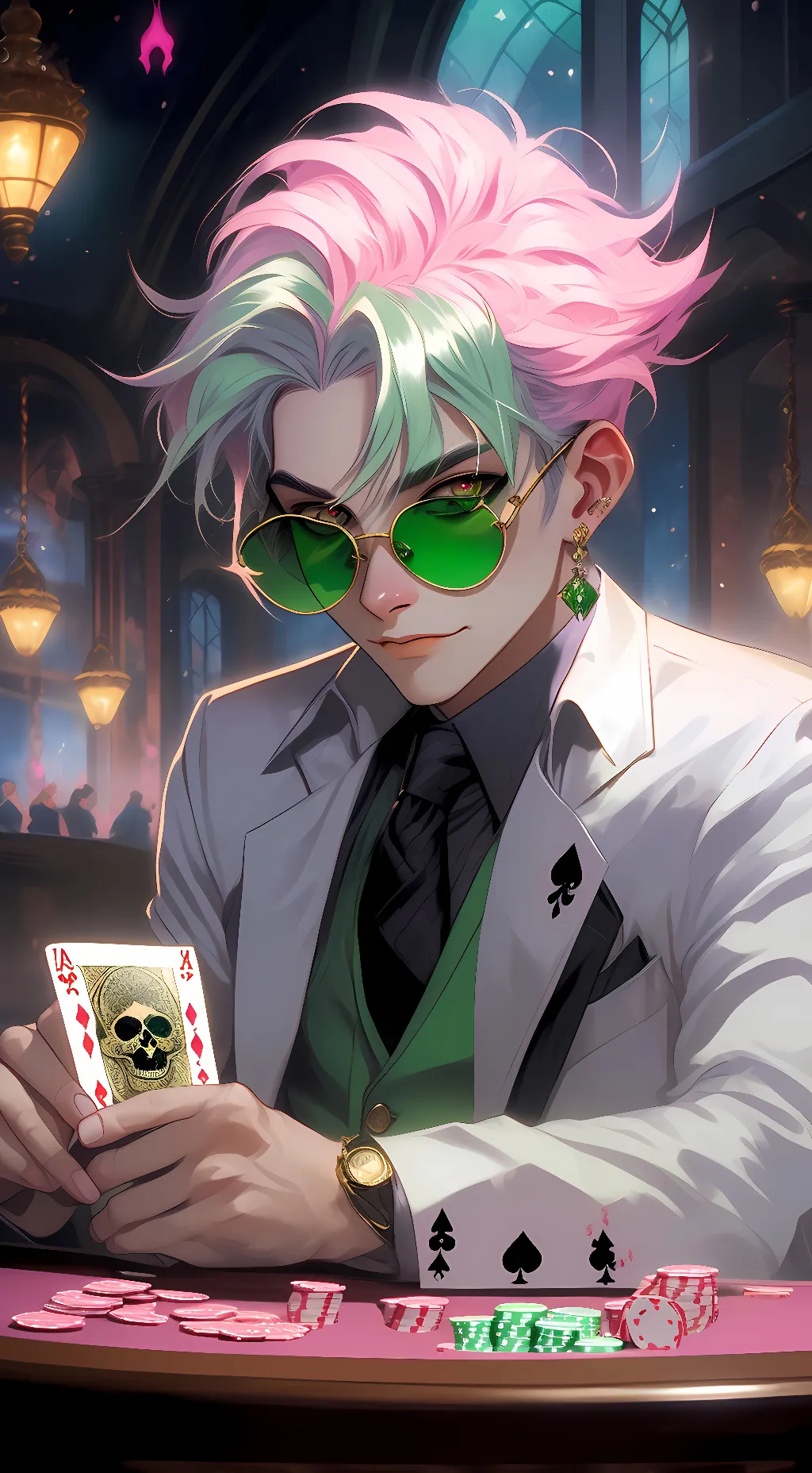 ai character: Cole Lamar background