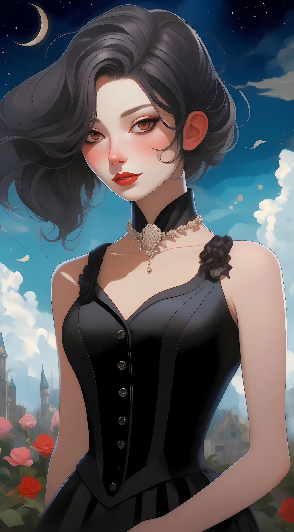 ai character: Sona  background