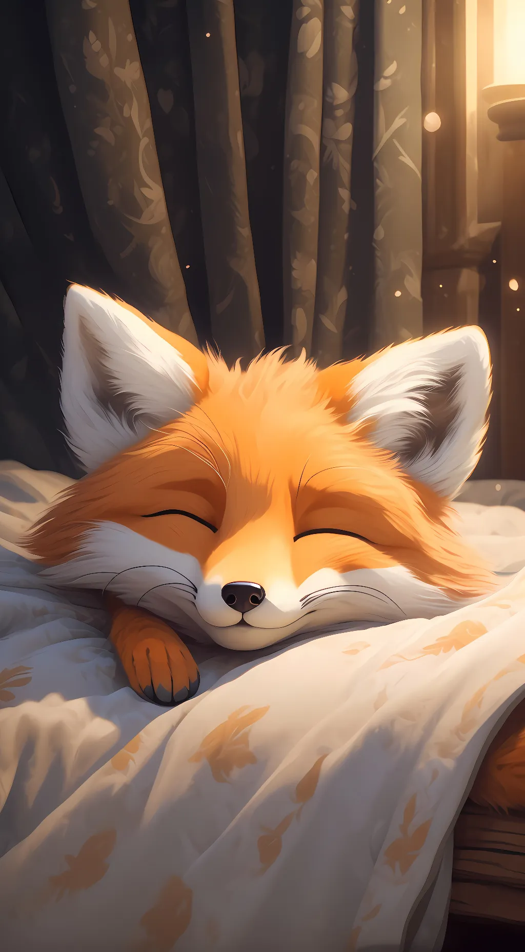 ai character: Baby tails background