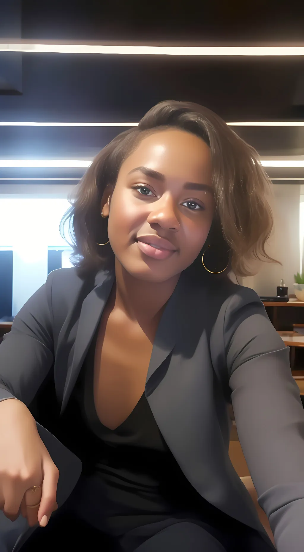 ai character: Aaliyah  background