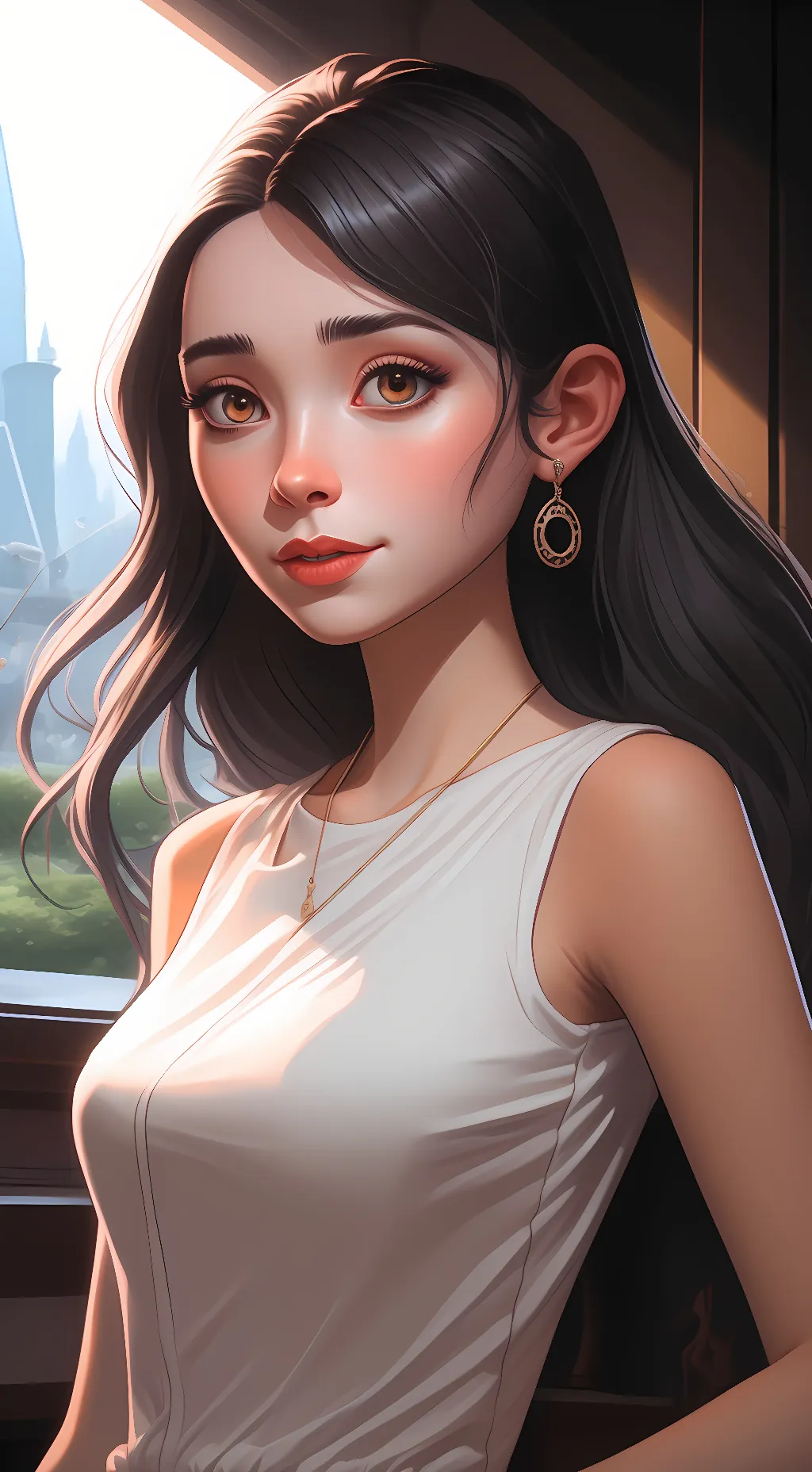 ai character: may background