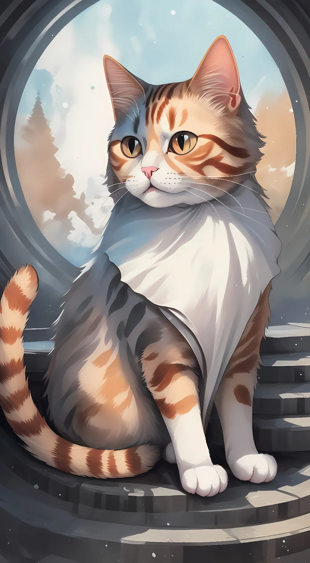 ai character: SAMMY!  background