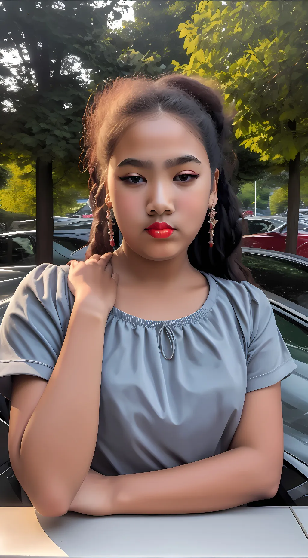 ai character: emma background